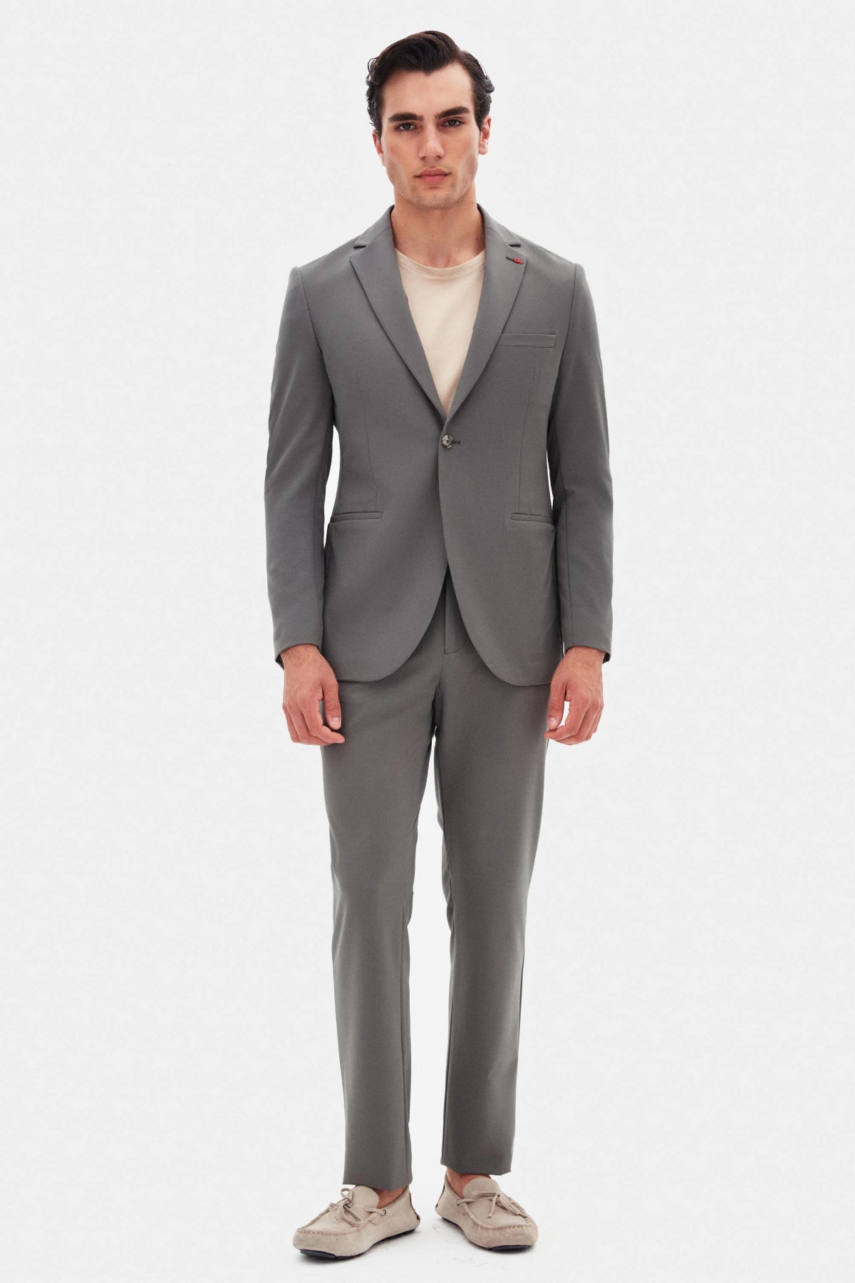 COSTUM CASUAL SLIM FIT TWN  - Kaki Deschis