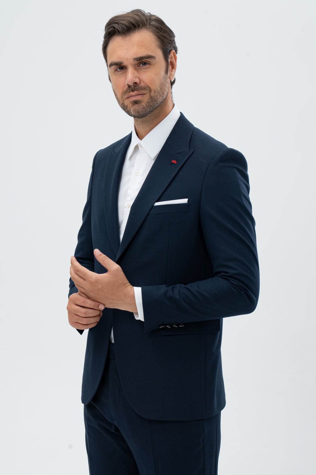 COSTUM SLIM FIT TWN  - Bleumarin