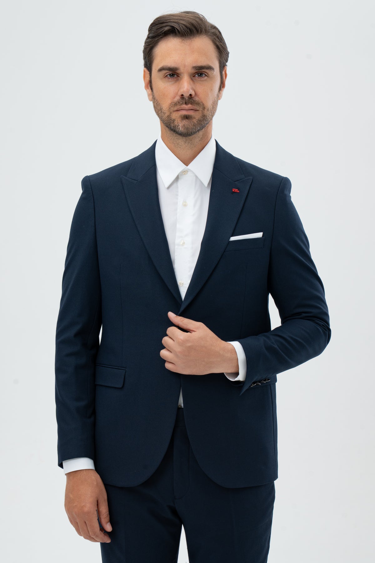 COSTUM SLIM FIT TWN  - Bleumarin