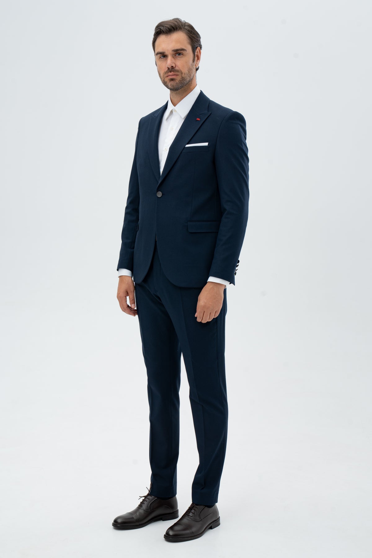 COSTUM SLIM FIT TWN  - Bleumarin