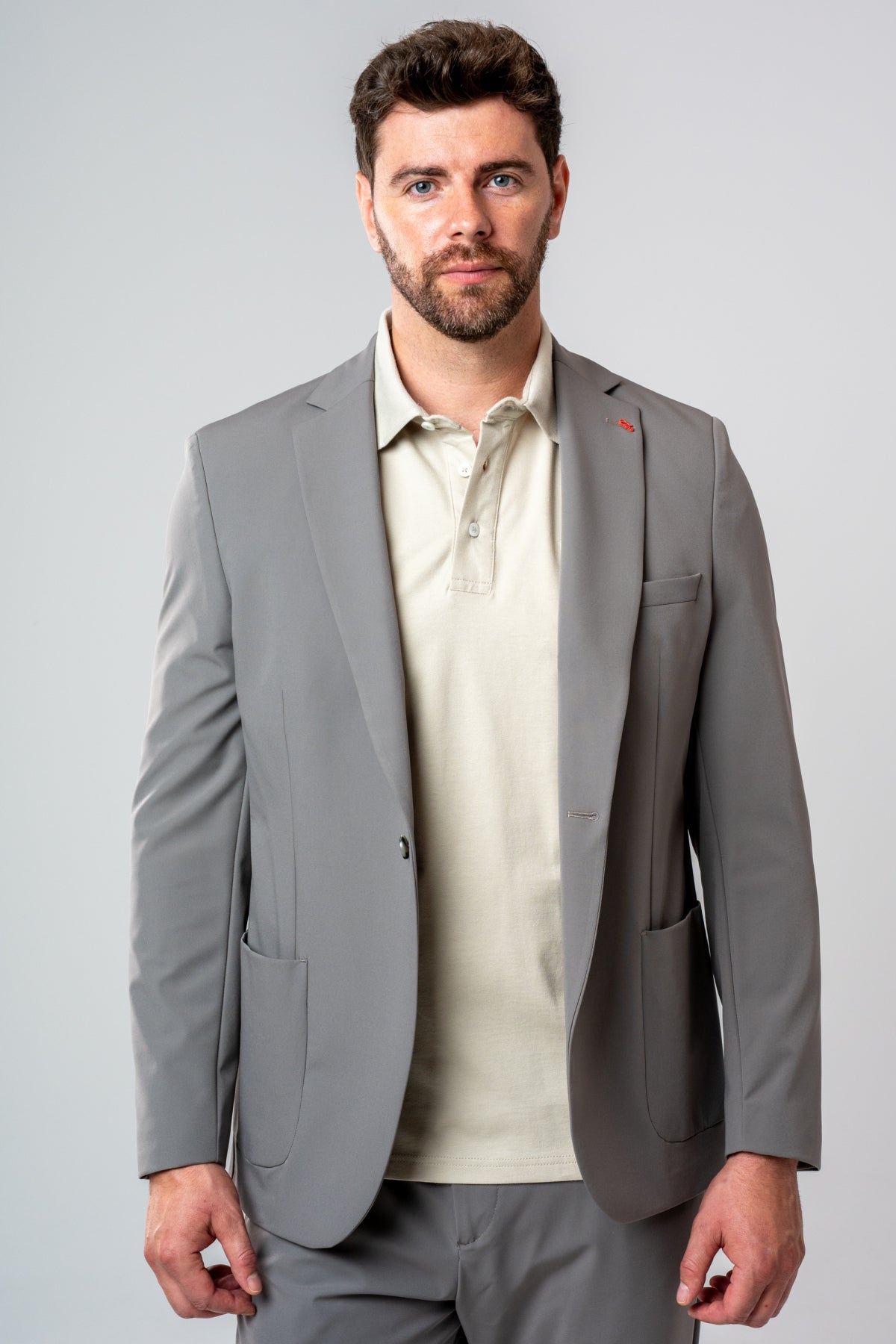 COSTUM SLIM FIT TWN  - Bej