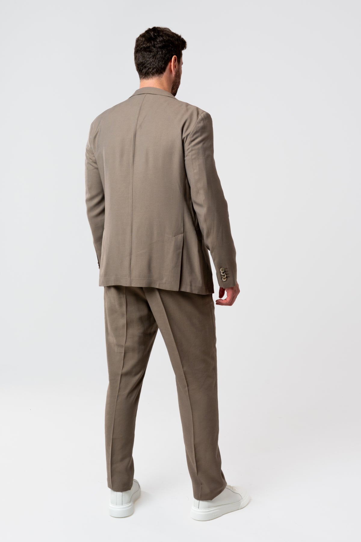 COSTUM SLIM FIT TWN  - Bej