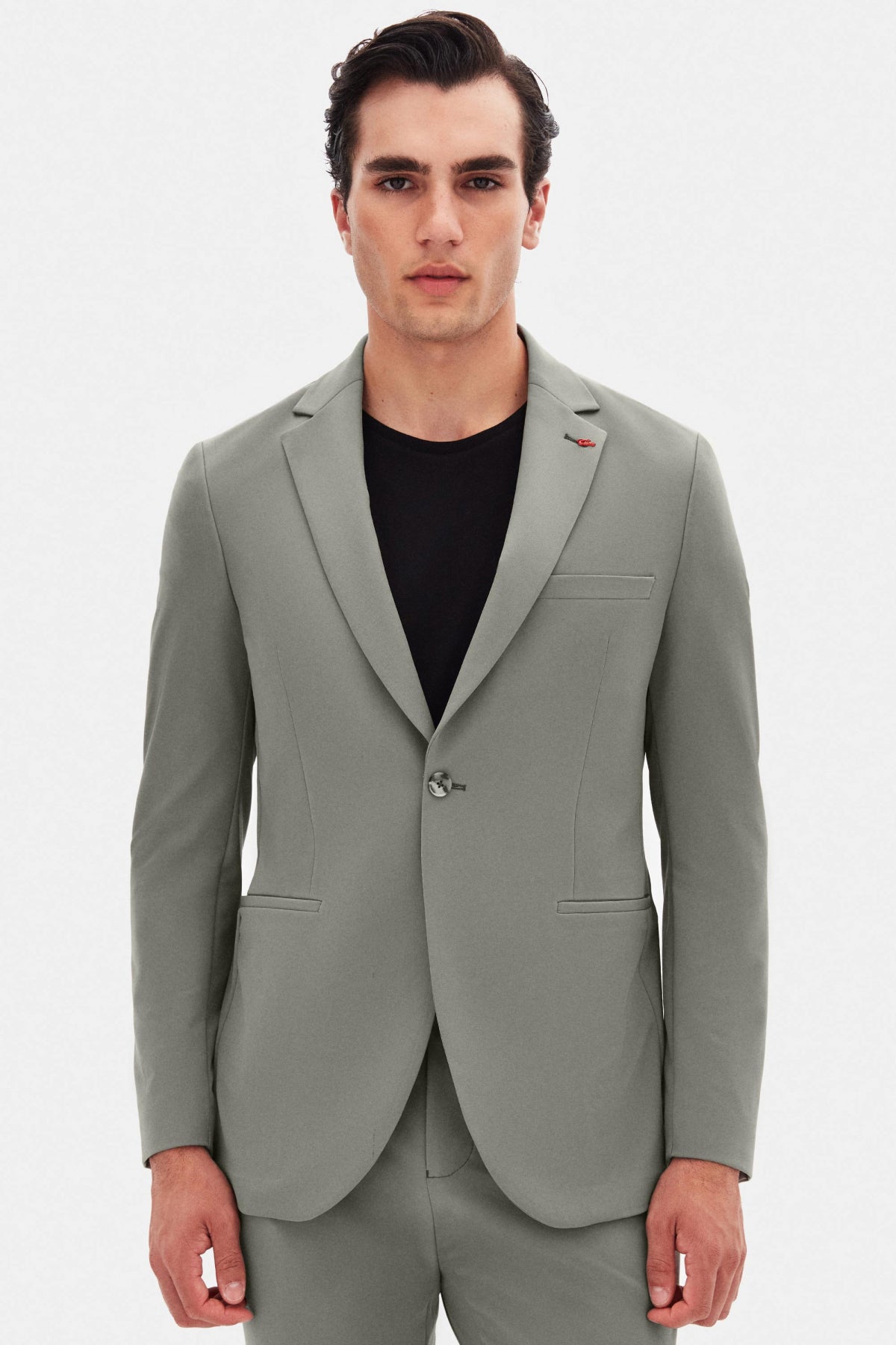 COSTUM CASUAL SLIM FIT TWN  - Bej
