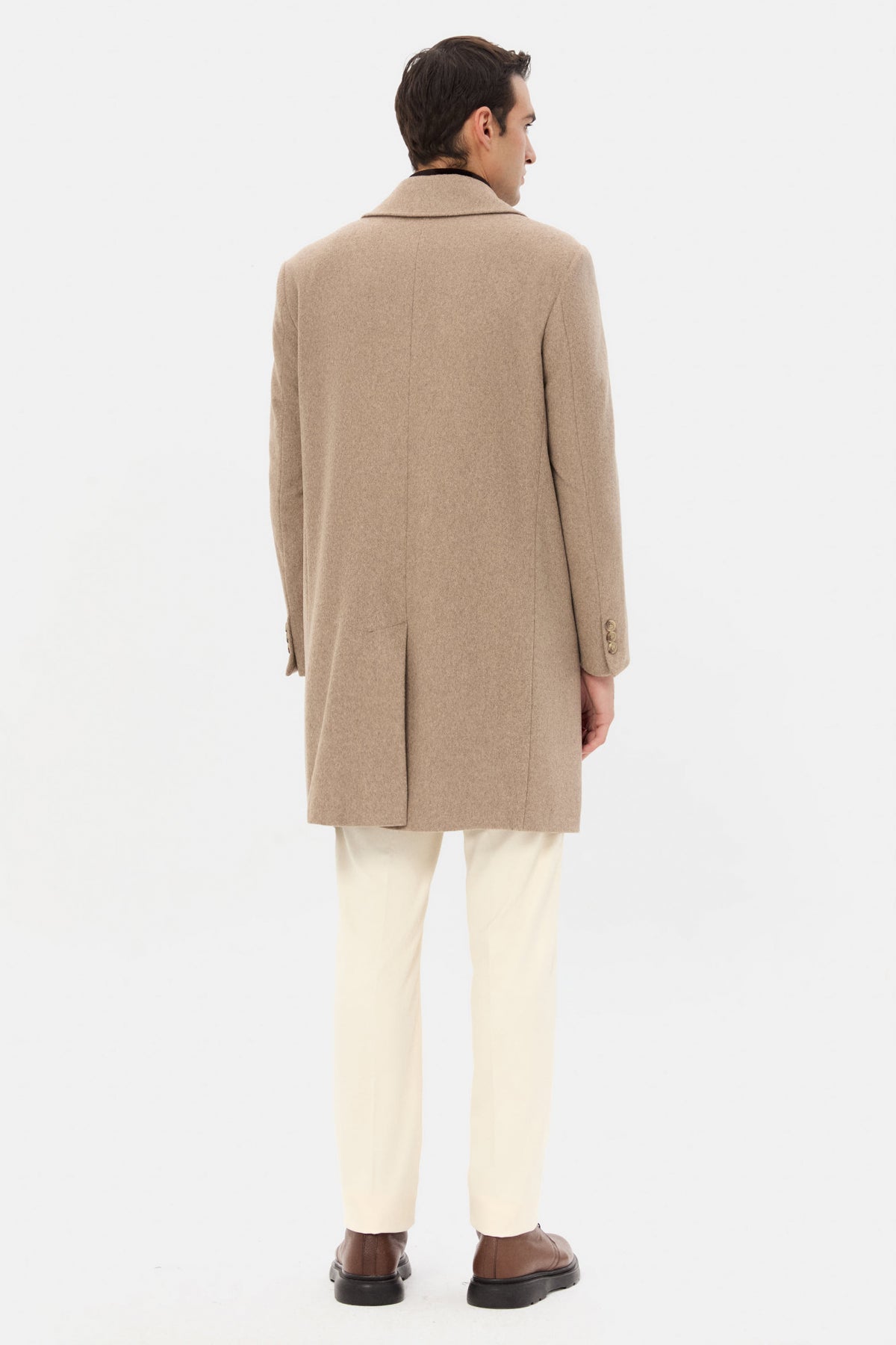 PALTON SLIM FIT TWN  - Bej