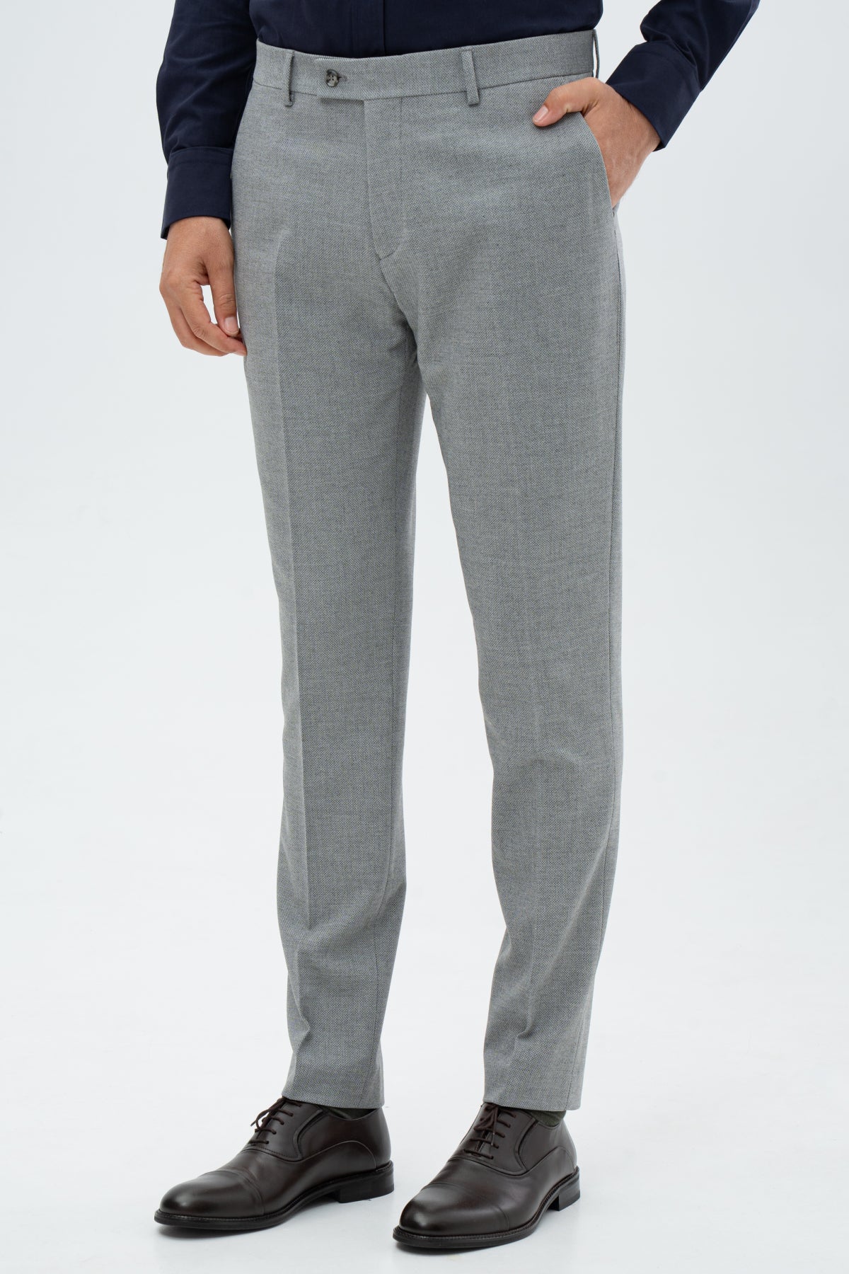 PANTALONI SLIM FIT TWN  - Gri