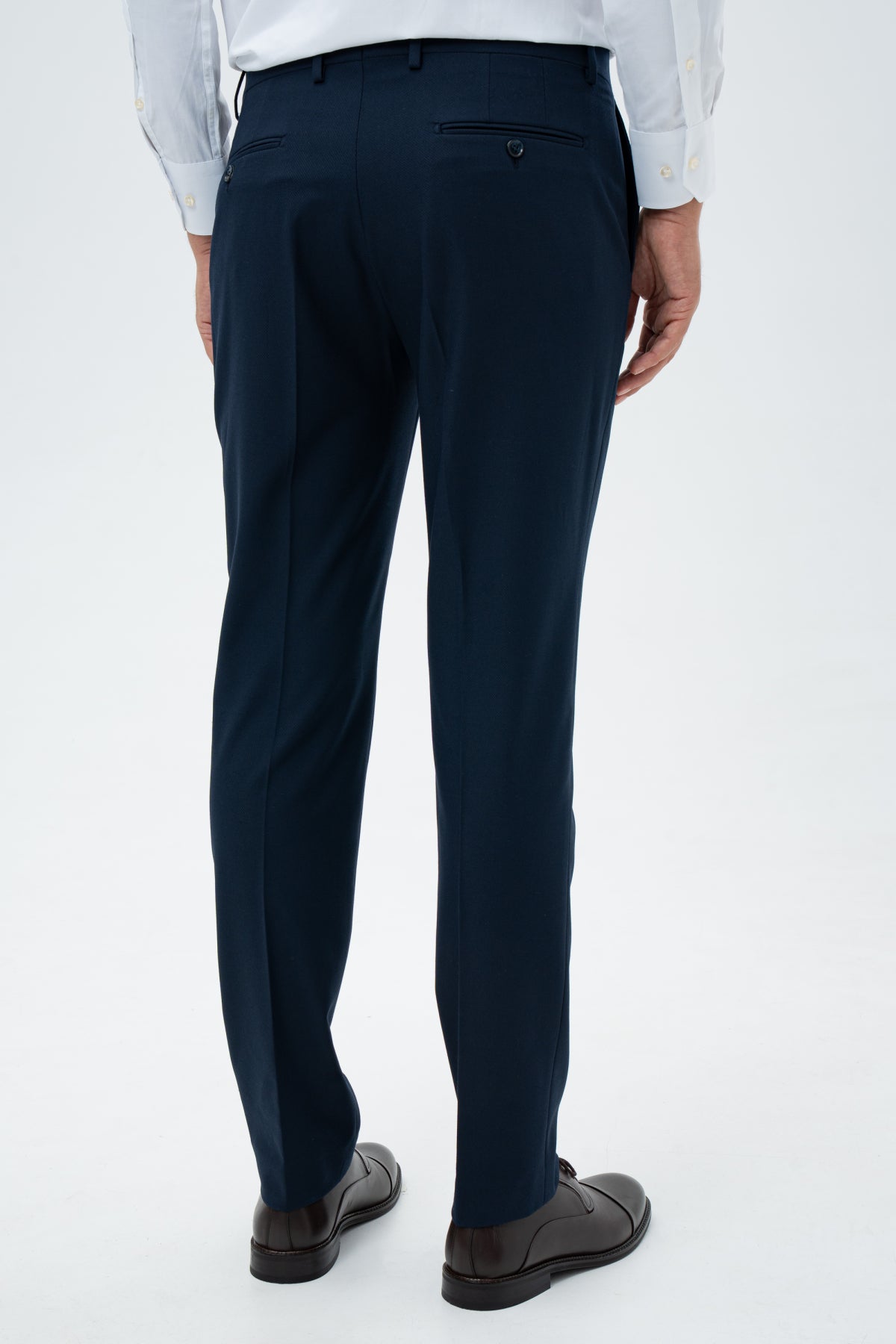 PANTALONI SLIM FIT TWN  - Bleumarin