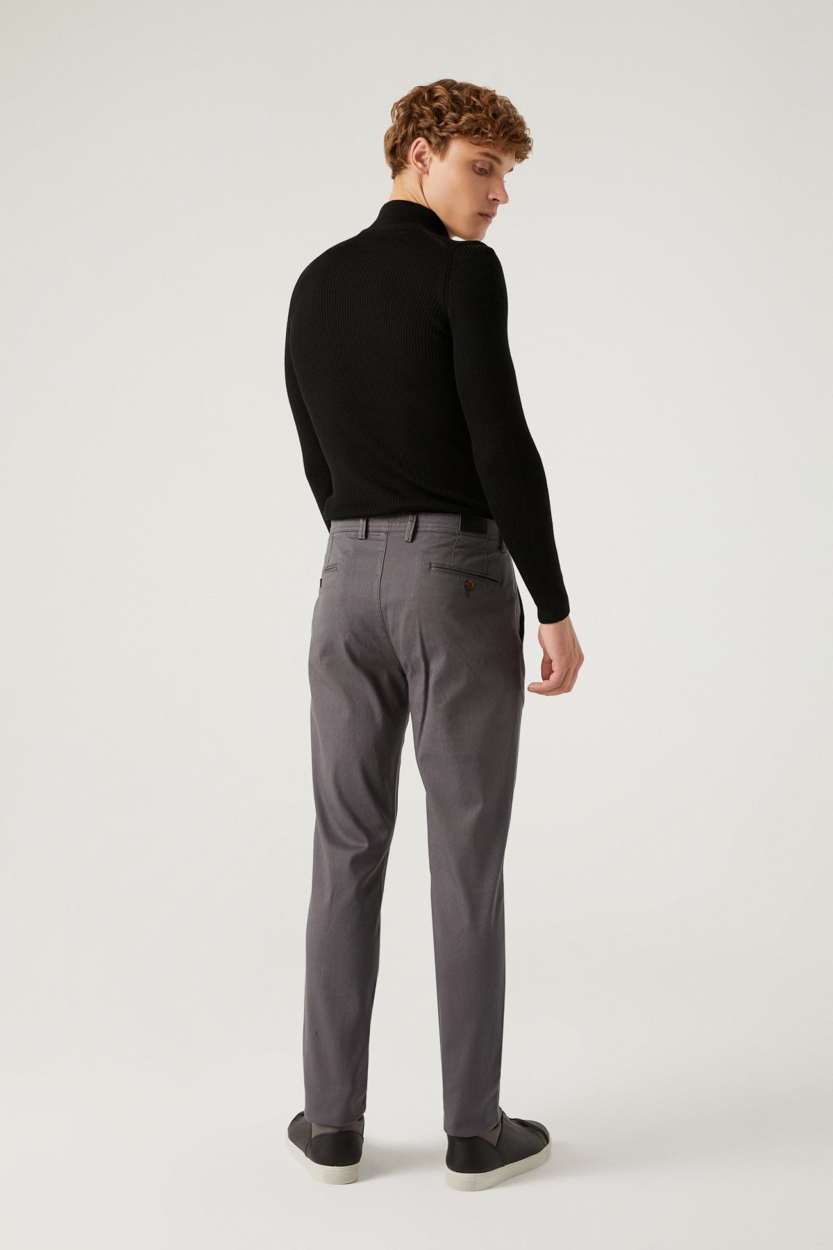 PANTALONI CHINO SLIM FIT TWN  - Antracit