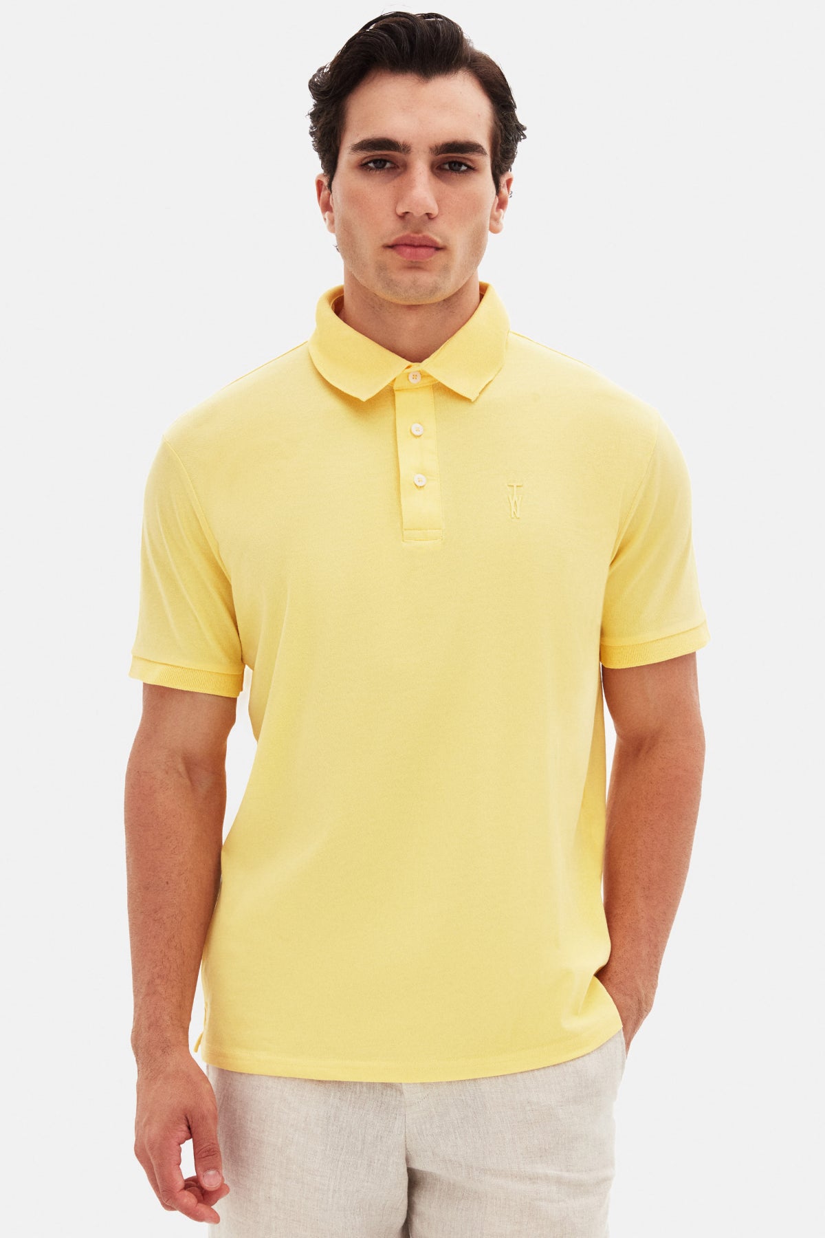 TRICOU SLIM FIT TWN  - Floare de Lumină