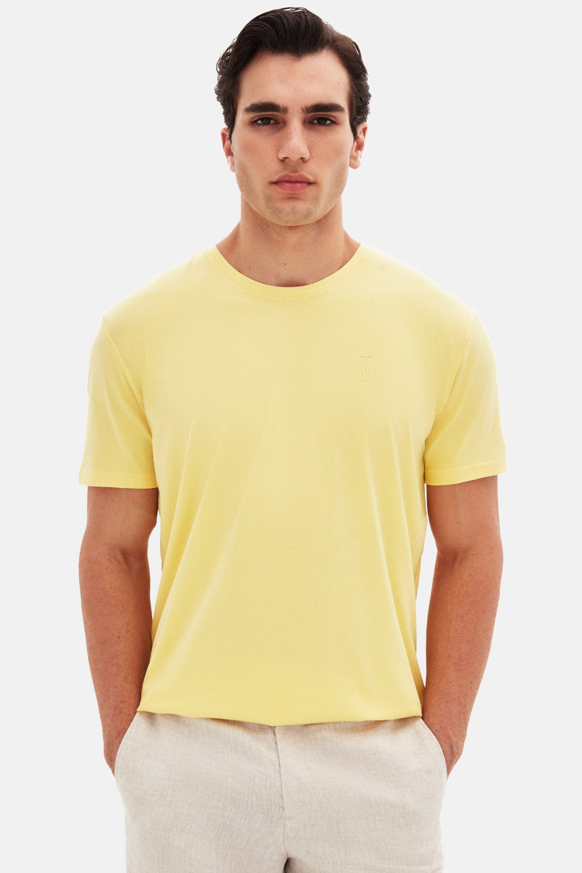 TRICOU SLIM FIT TWN  - Floare de Lumină