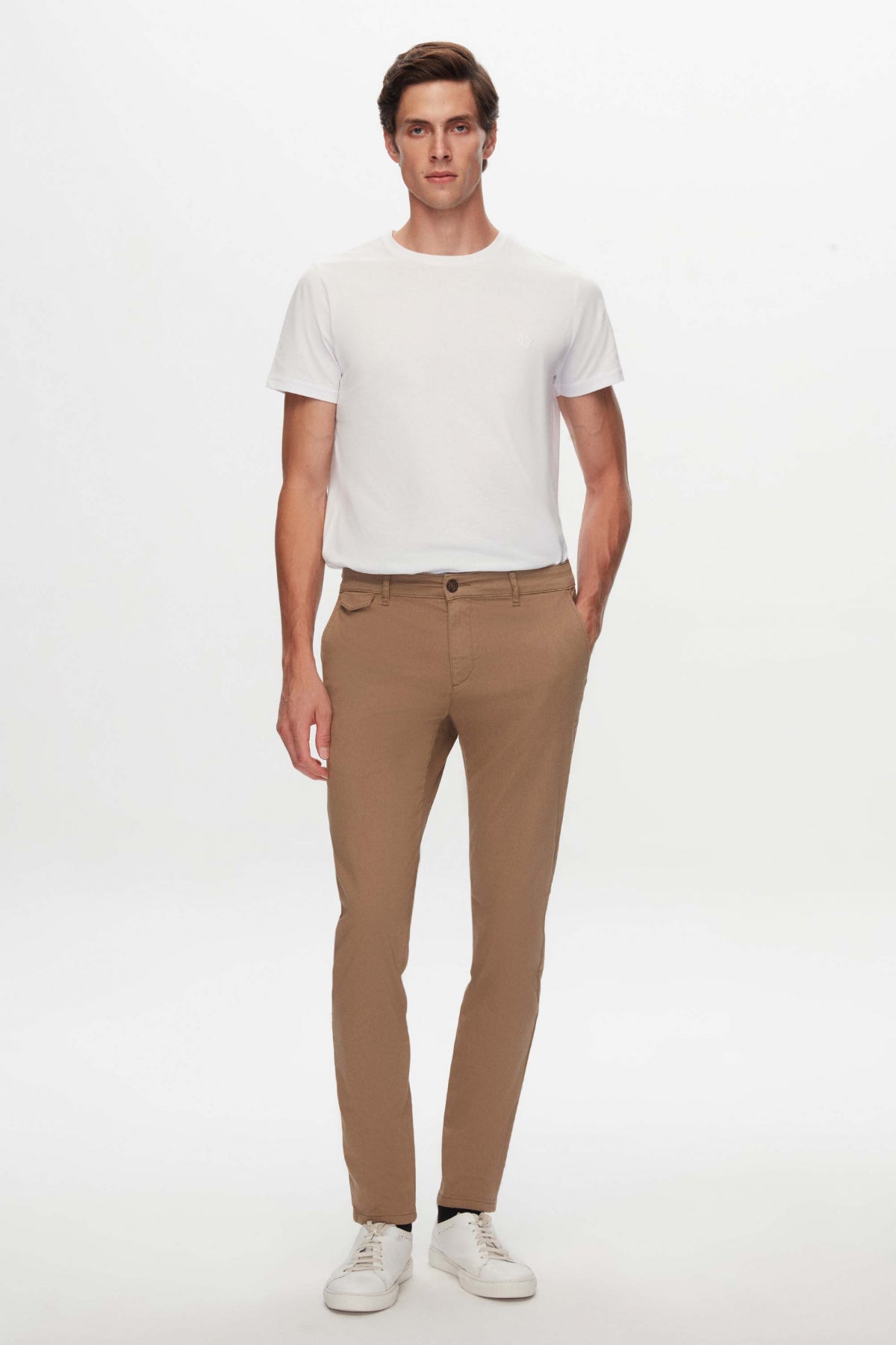 PANTALONI CHINO SLIM FIT TWN  - Bej
