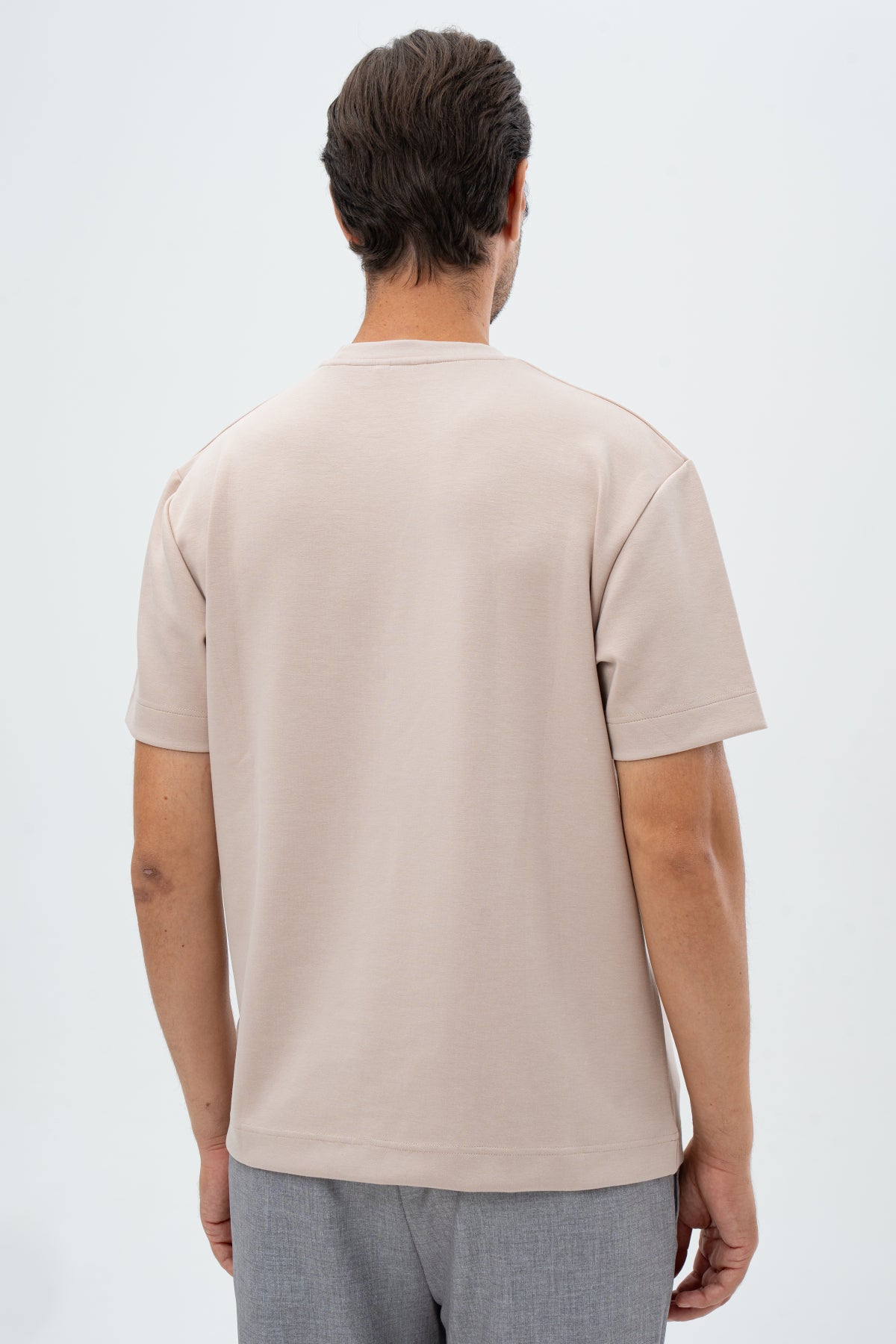 TRICOU RELAXED FIT TWN  - Bej