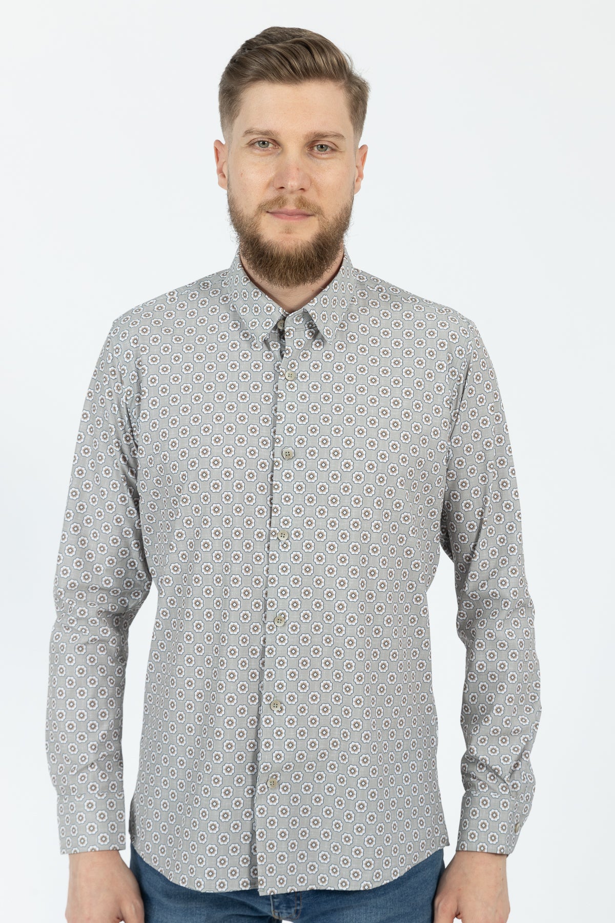 CAMASA CASUAL SLIM FIT TWN  - Bej