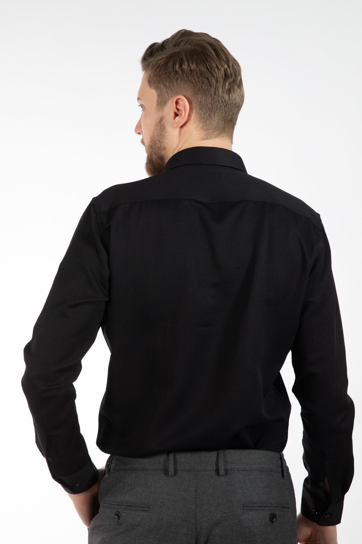 CAMASA SLIM FIT TWN  - Negru