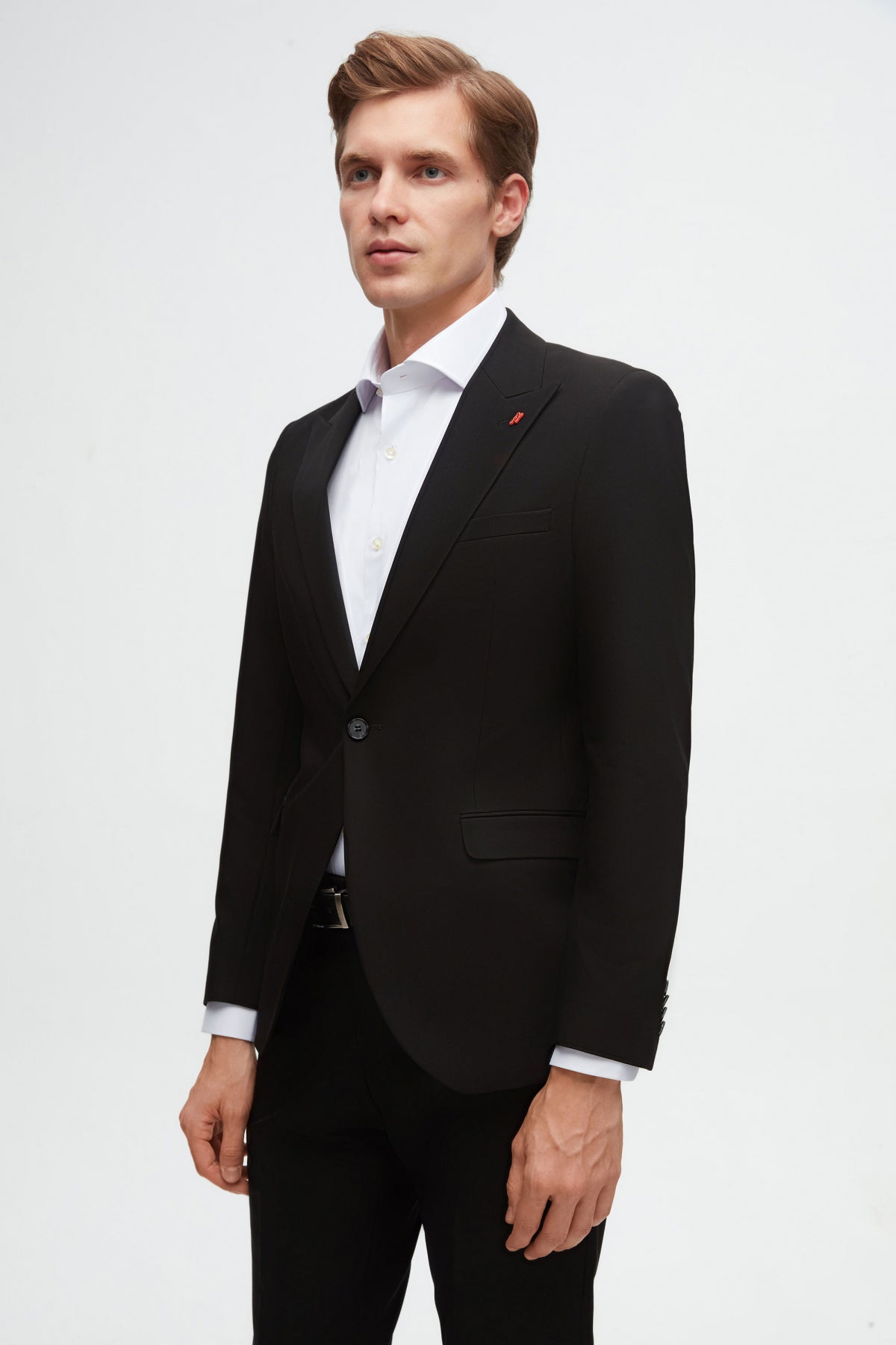 COSTUM SLIM FIT  TWN  - Negru