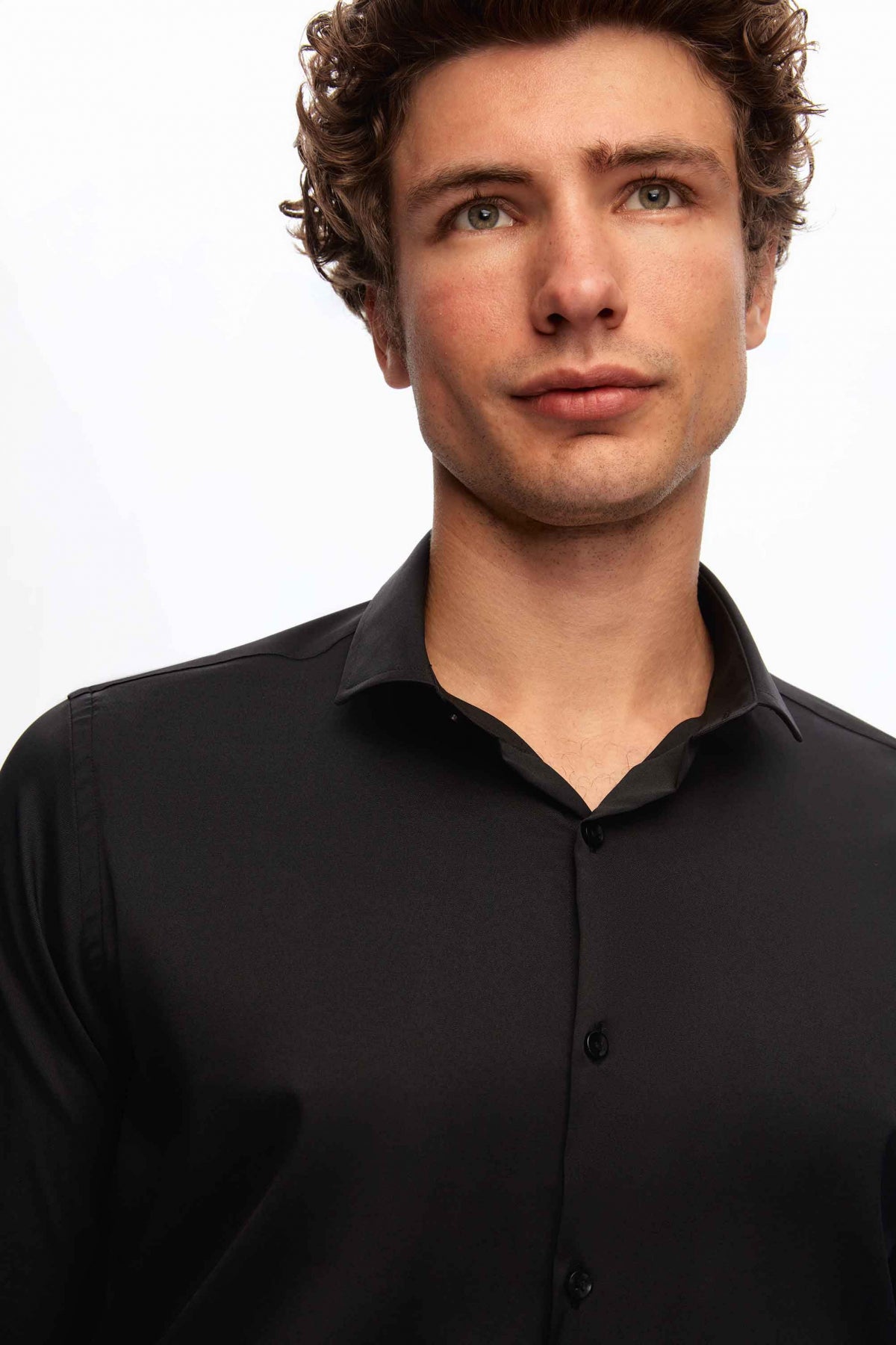 CAMASA SLIM FIT TWN  - Negru