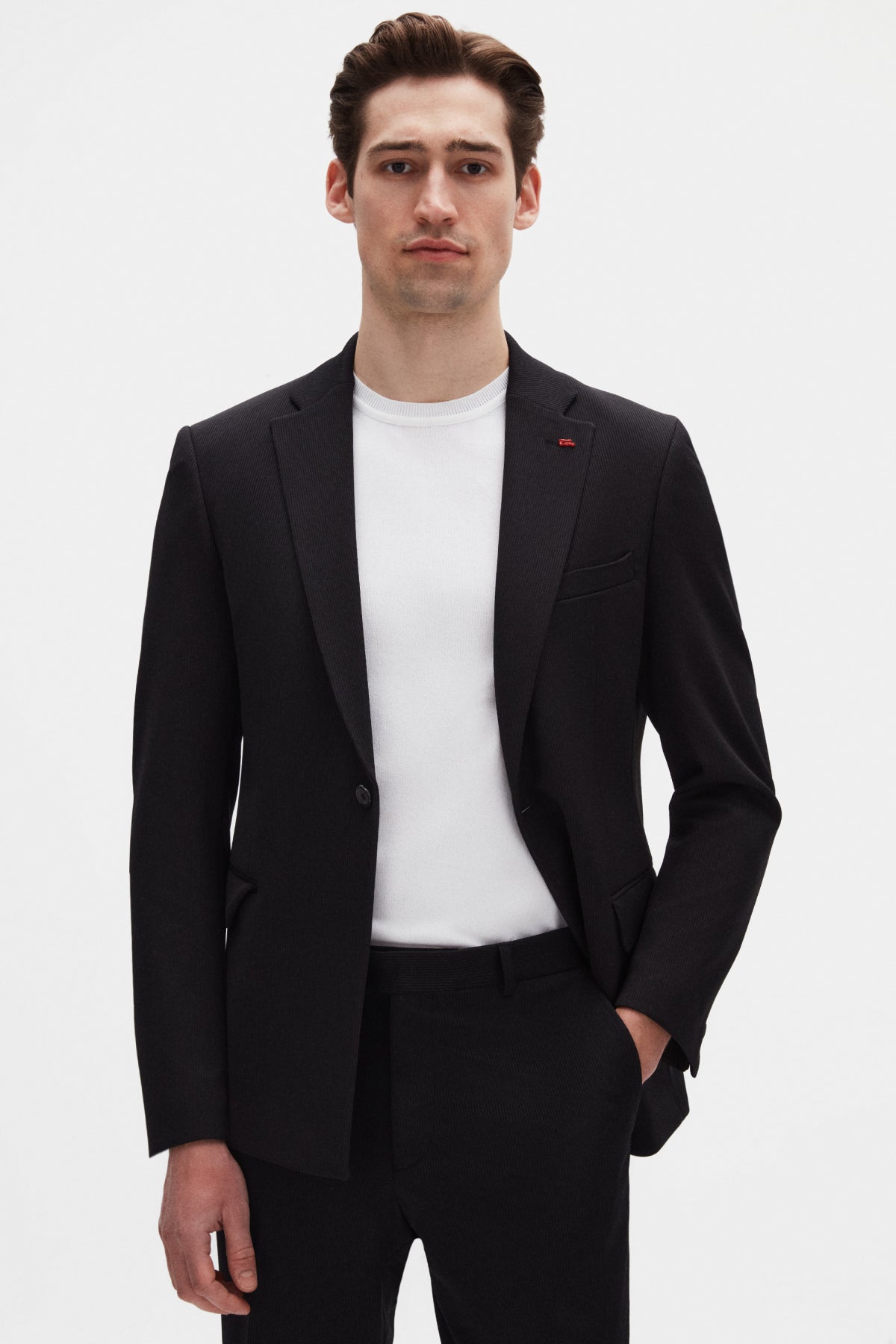 COSTUM TWN SLIM FIT  - Negru