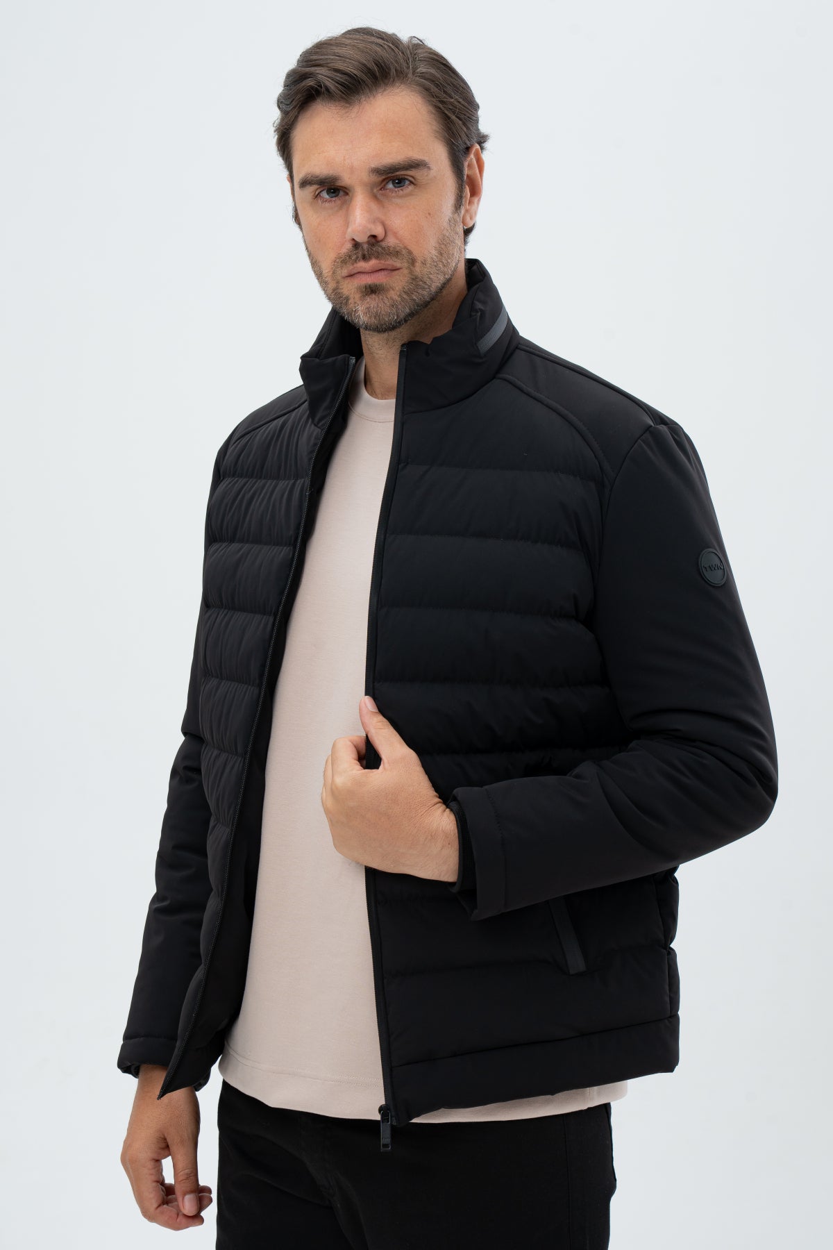 GEACA RELAXED FIT TWN  - Negru