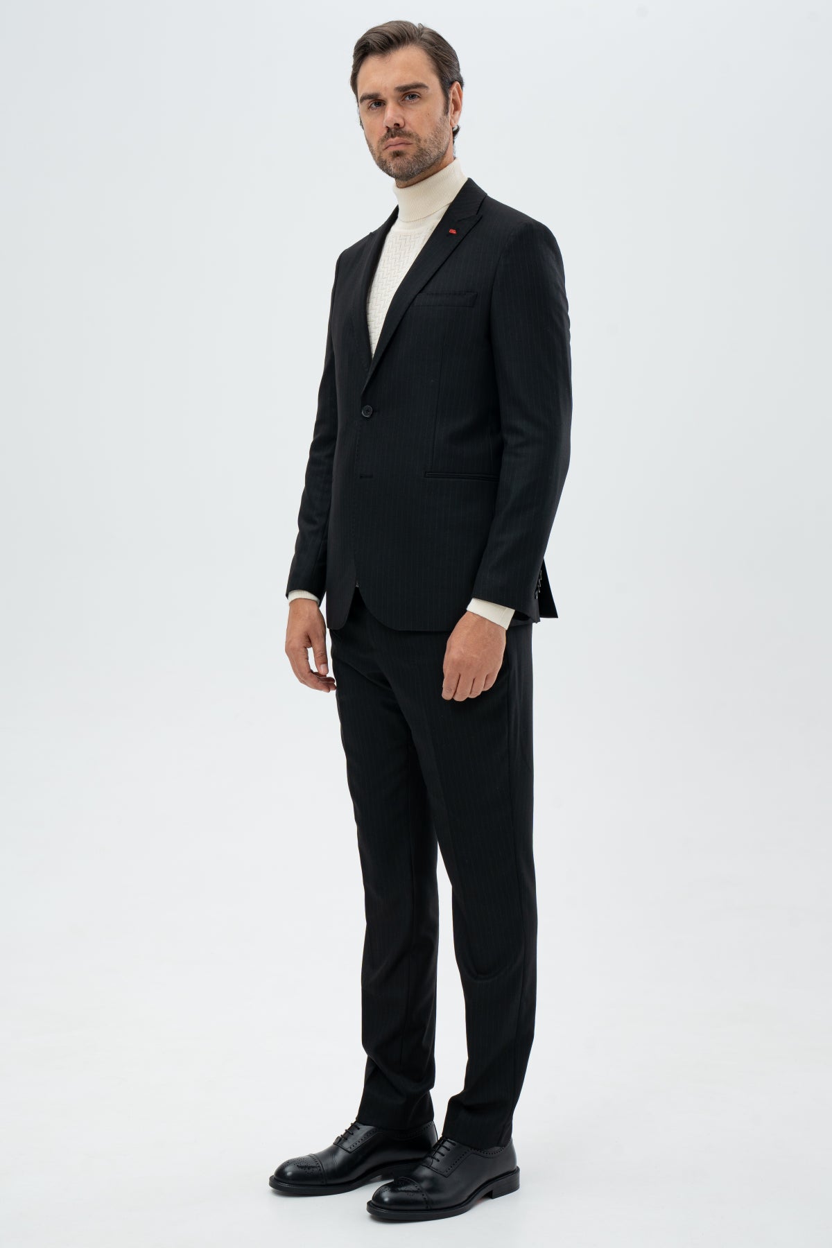 COSTUM SLIM FIT TWN  - Negru