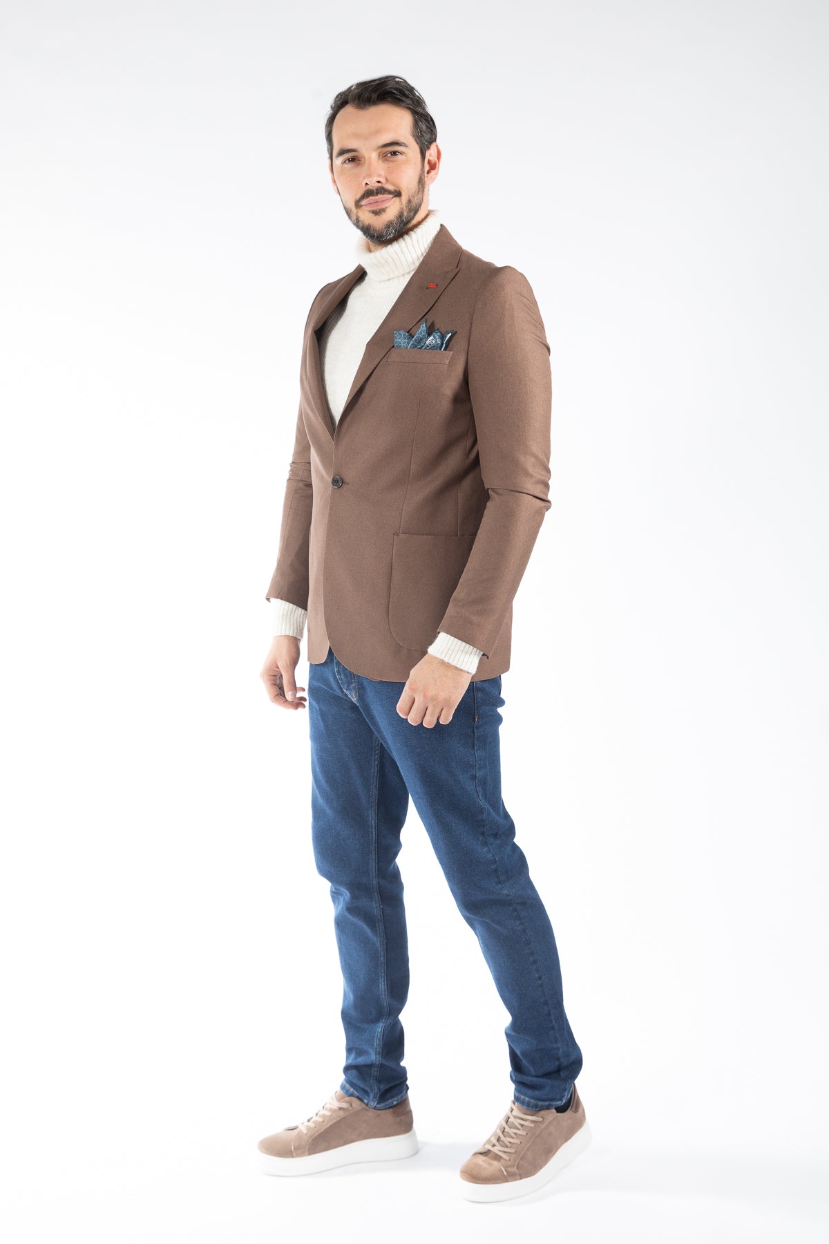 SACOU   SLIM FIT TWN  - Maro
