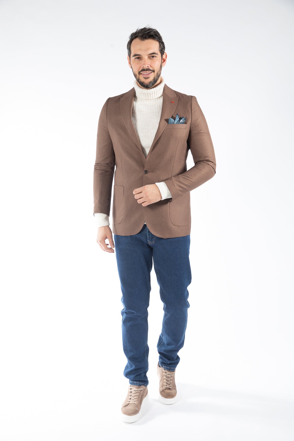 SACOU   SLIM FIT TWN  - Maro