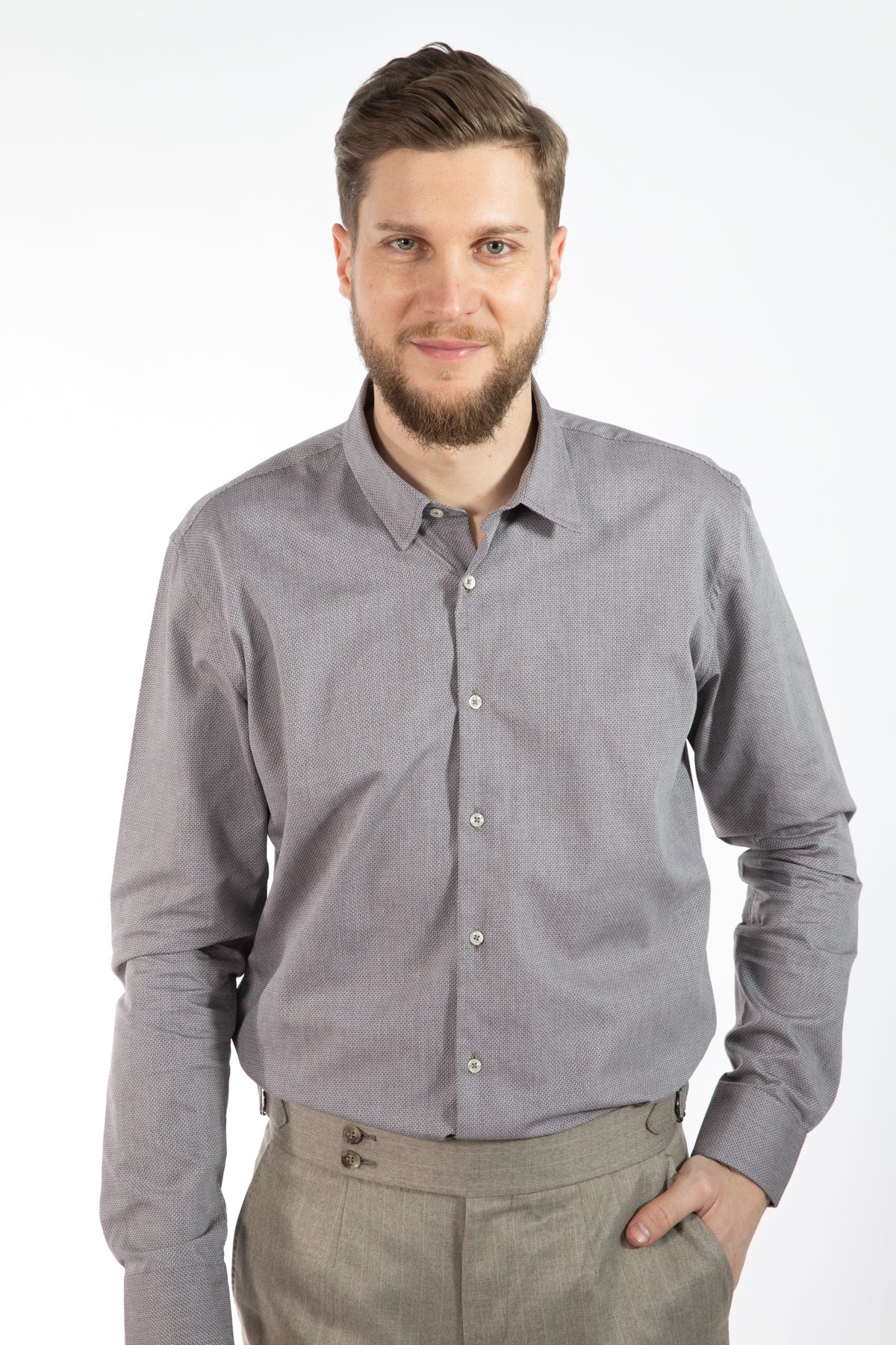CAMASA SLIM FIT TWN  - Maro