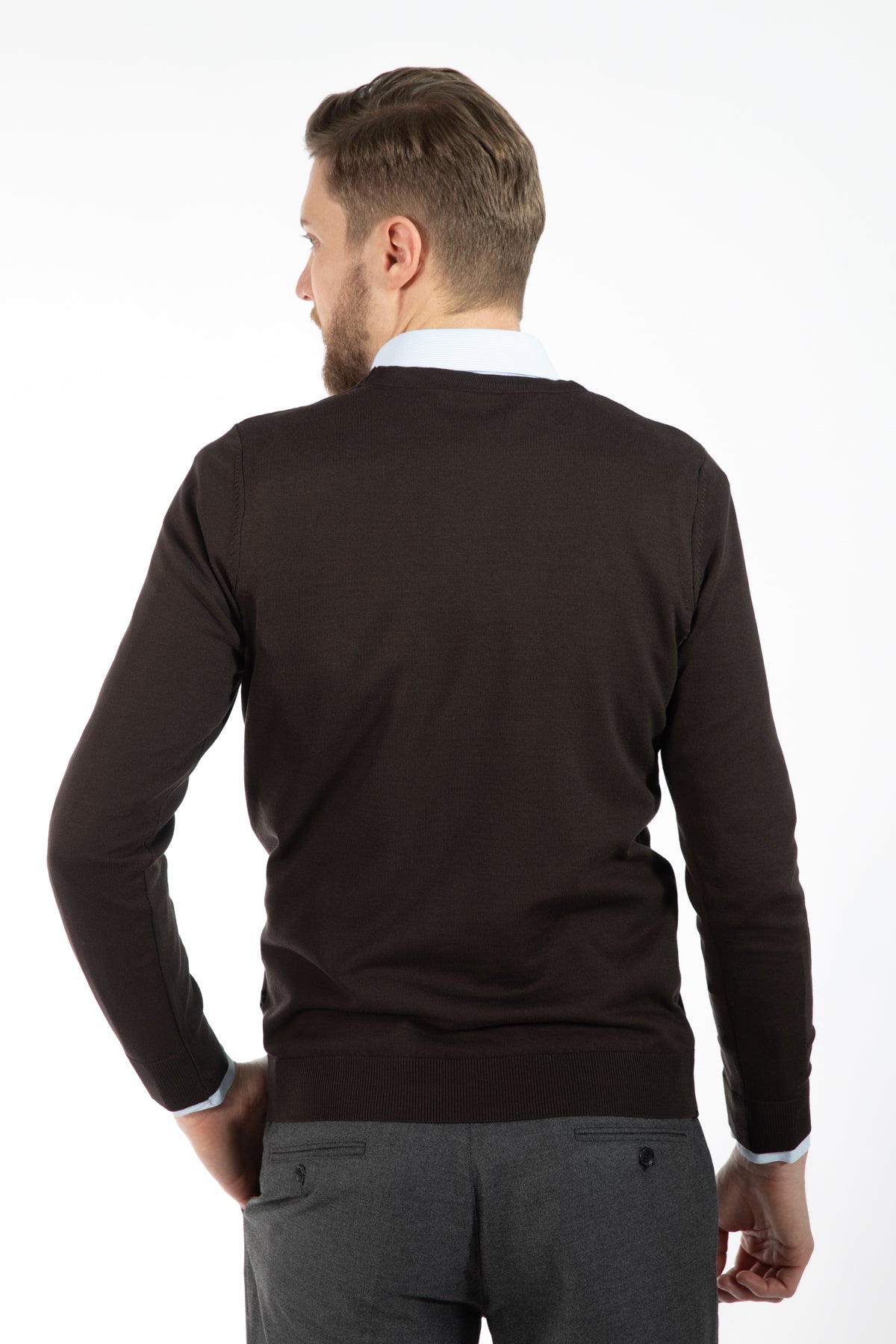PULOVER SLIM FIT TWN  - Maro