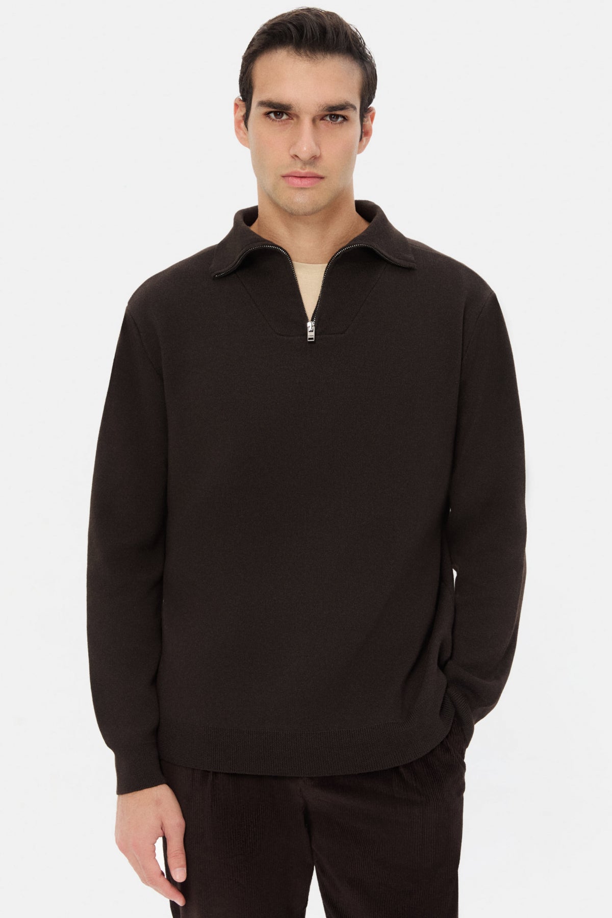 PULOVER SLIM FIT TWN  - Maro