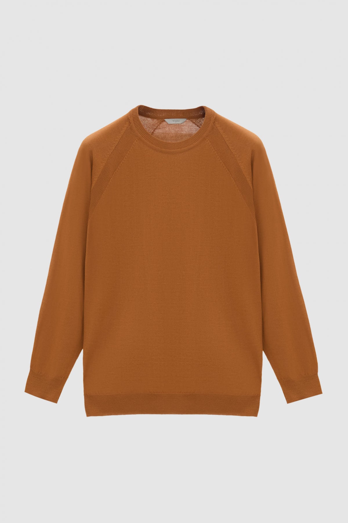PULOVER SLIM FIT TWN  - Camel