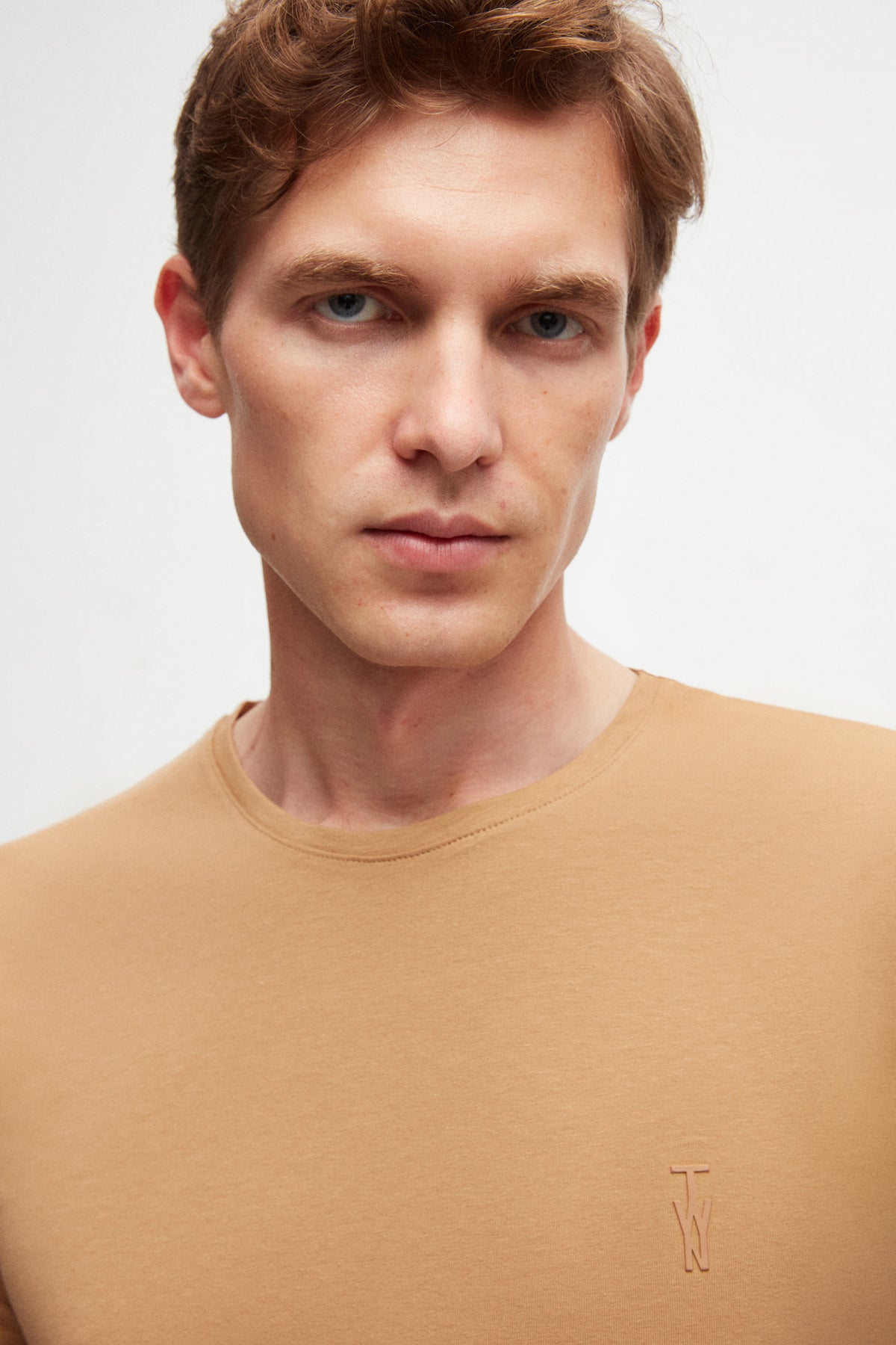 TRICOU SLIM FIT TWN  - Camel