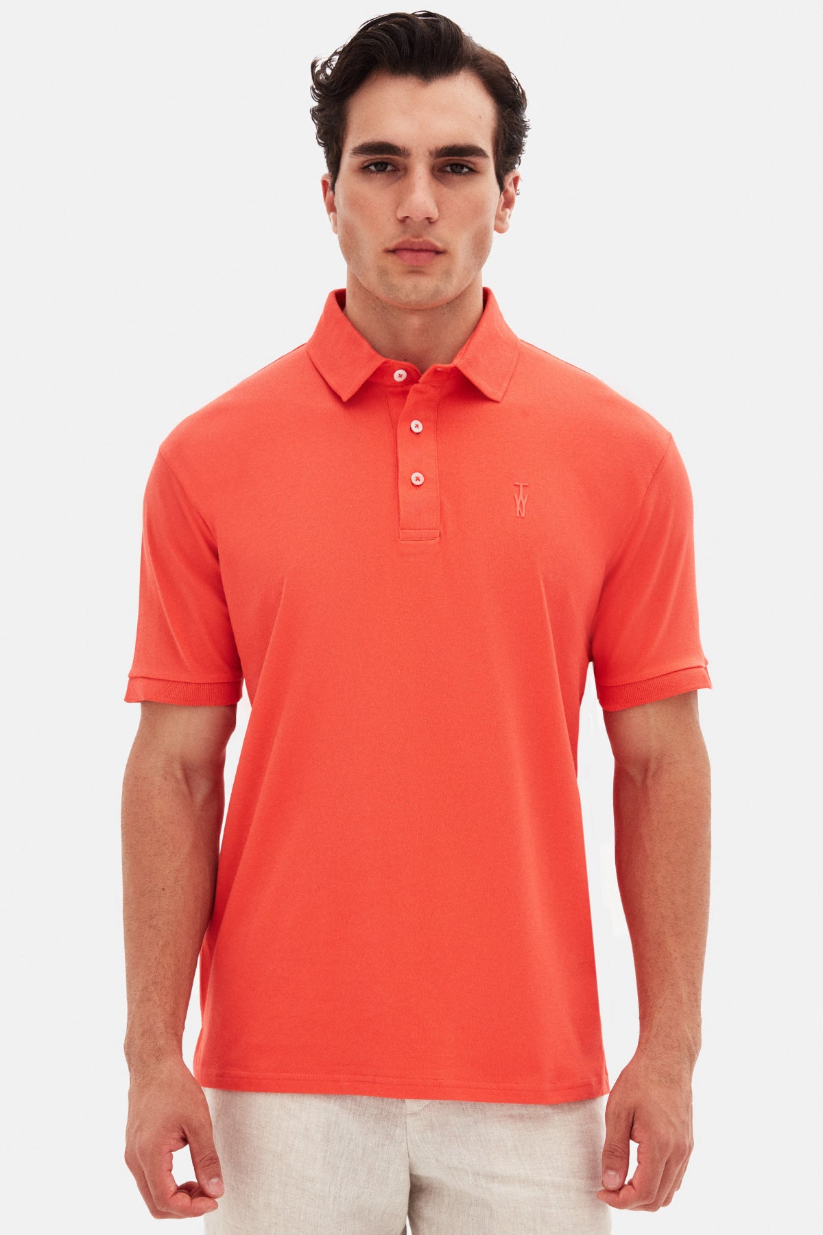 TRICOU SLIM FIT TWN  - Coral