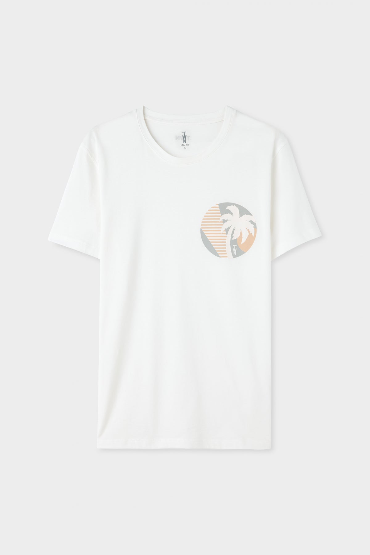 TRICOU SLIM FIT TWN  - Ecru