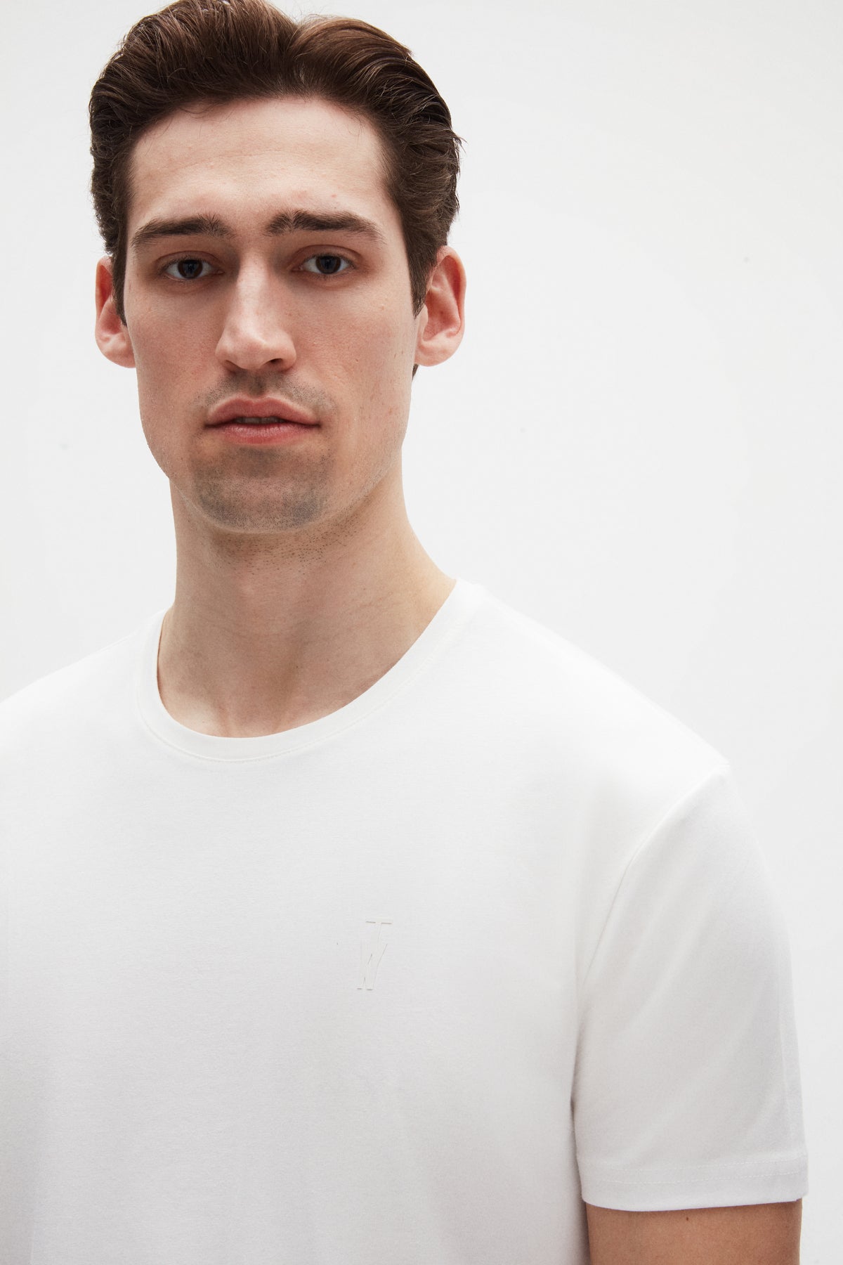 TRICOU SLIM FIT TWN  - Ecru