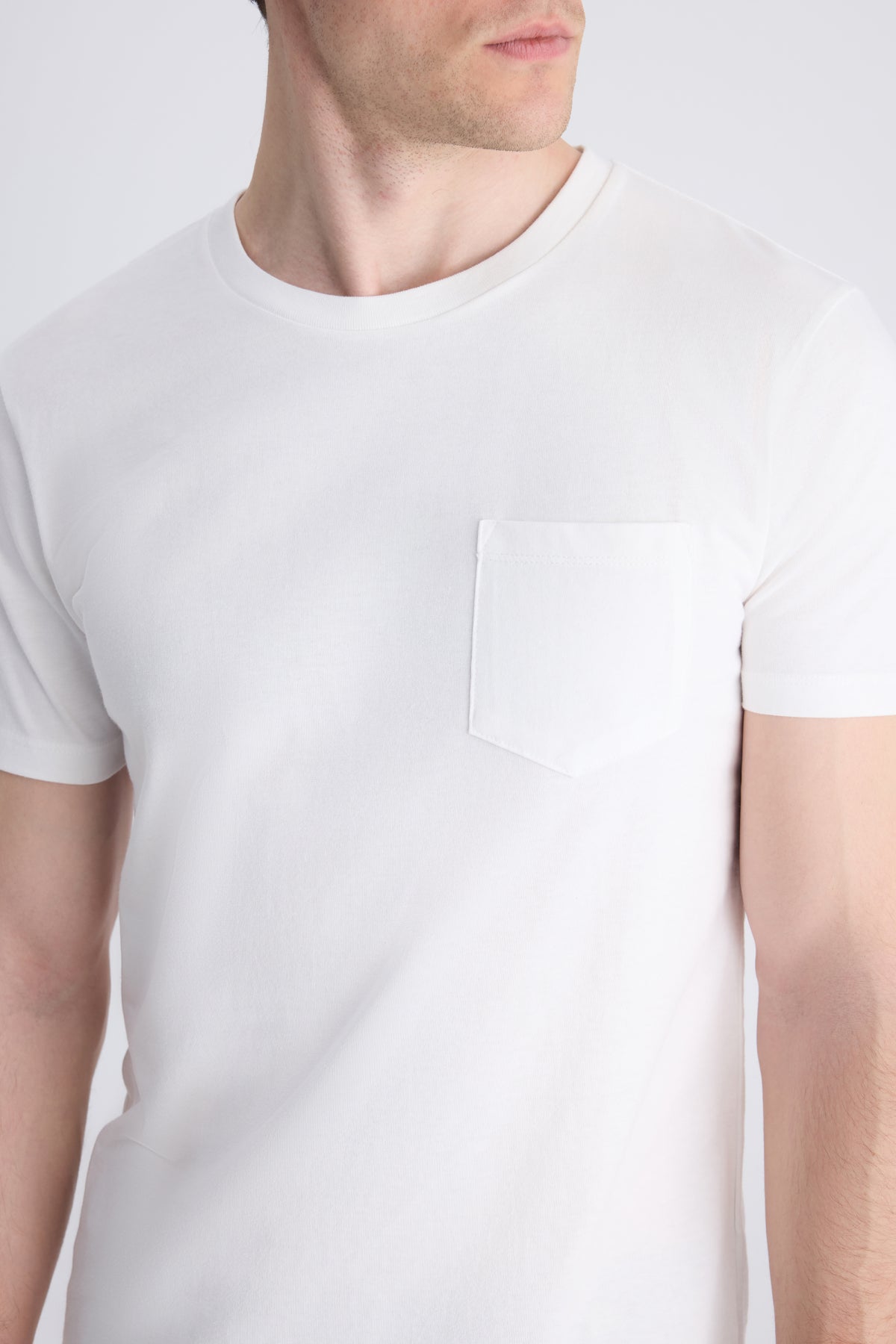 TRICOU SLIM FIT TWN  - Ecru
