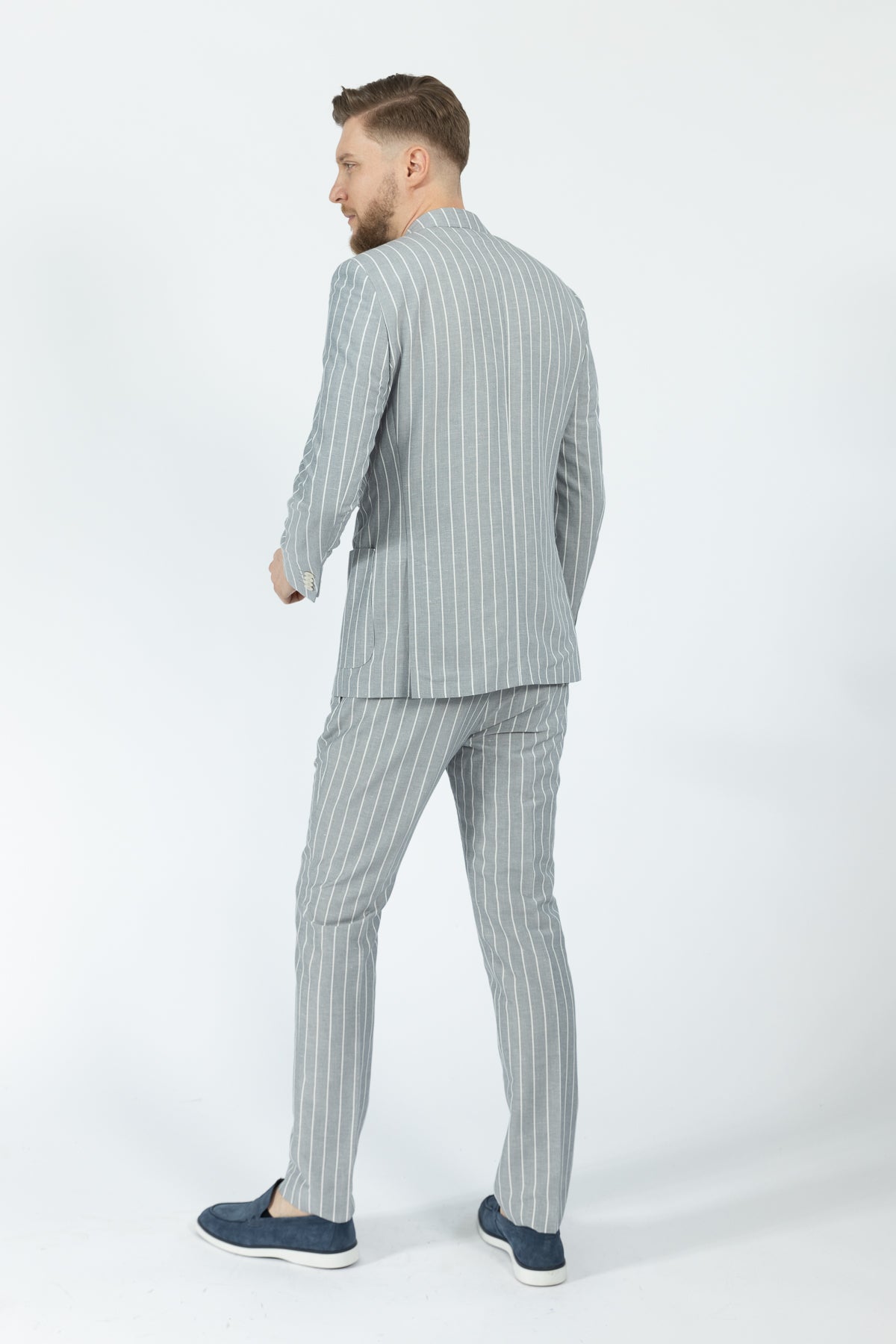 COSTUM SLIM FIT TWN  - Gri