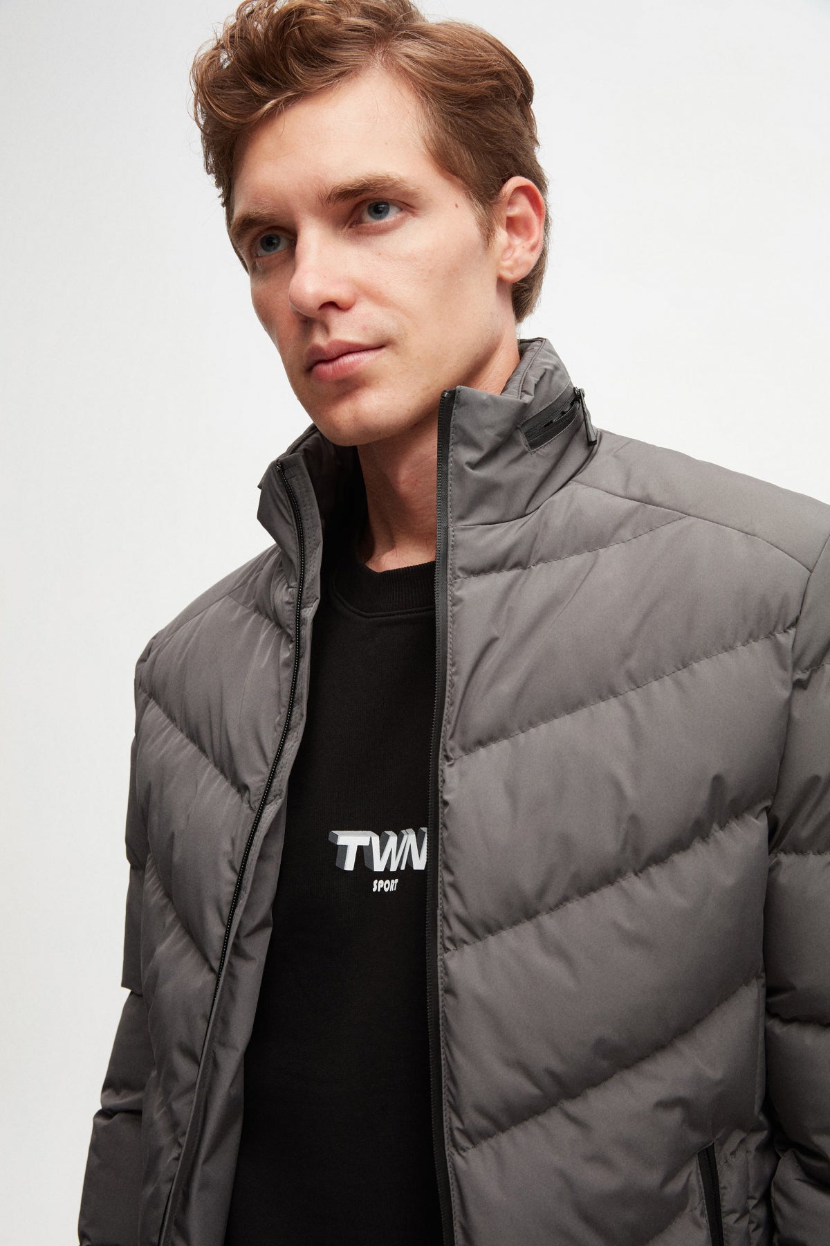 GEACA SLIM FIT TWN  - Gri