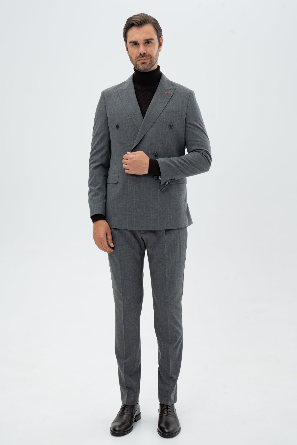 COSTUM SLIM FIT TWN  - Gri