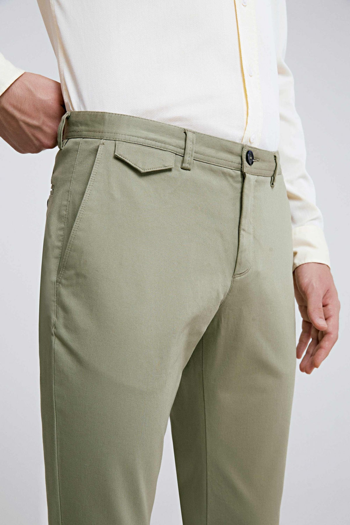 PANTALONI CHINO SLIM FIT TWN  - Verde