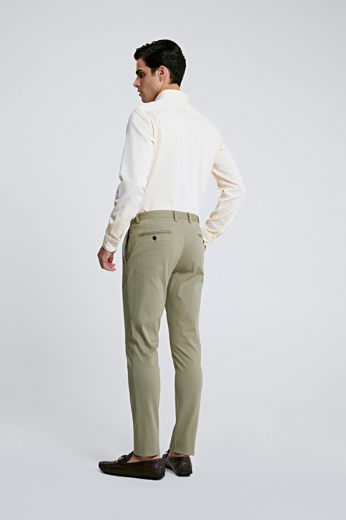 PANTALONI CHINO SLIM FIT TWN  - Verde