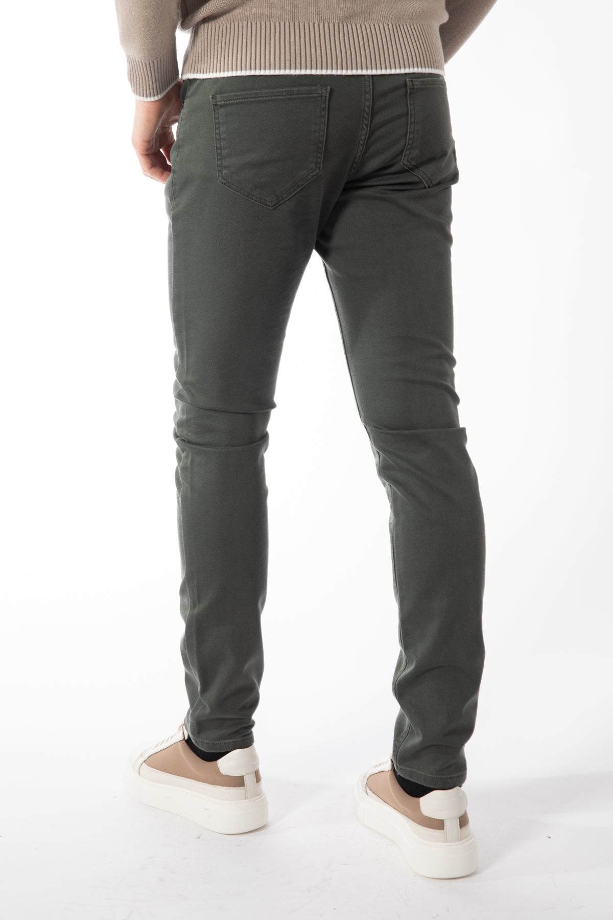PANTALONI CHINO SLIM FIT TWN  - Kaki