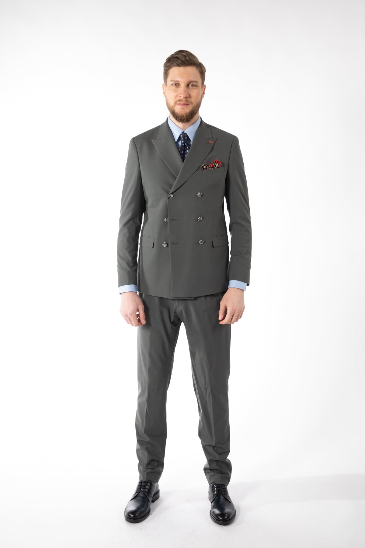 COSTUM SLIM FIT TWN  - Kaki