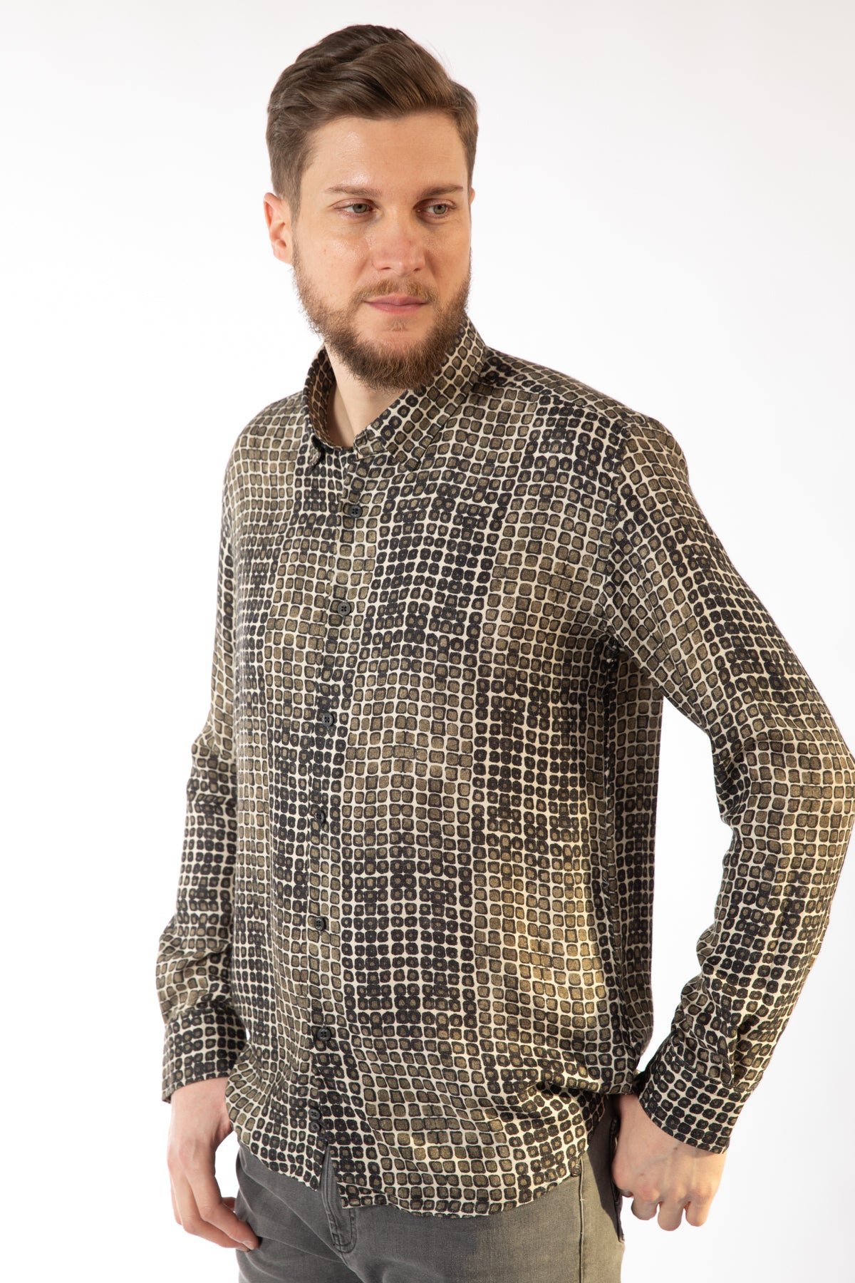CAMASA CASUAL  SLIM FIT TWN  - Culoare Mixtă