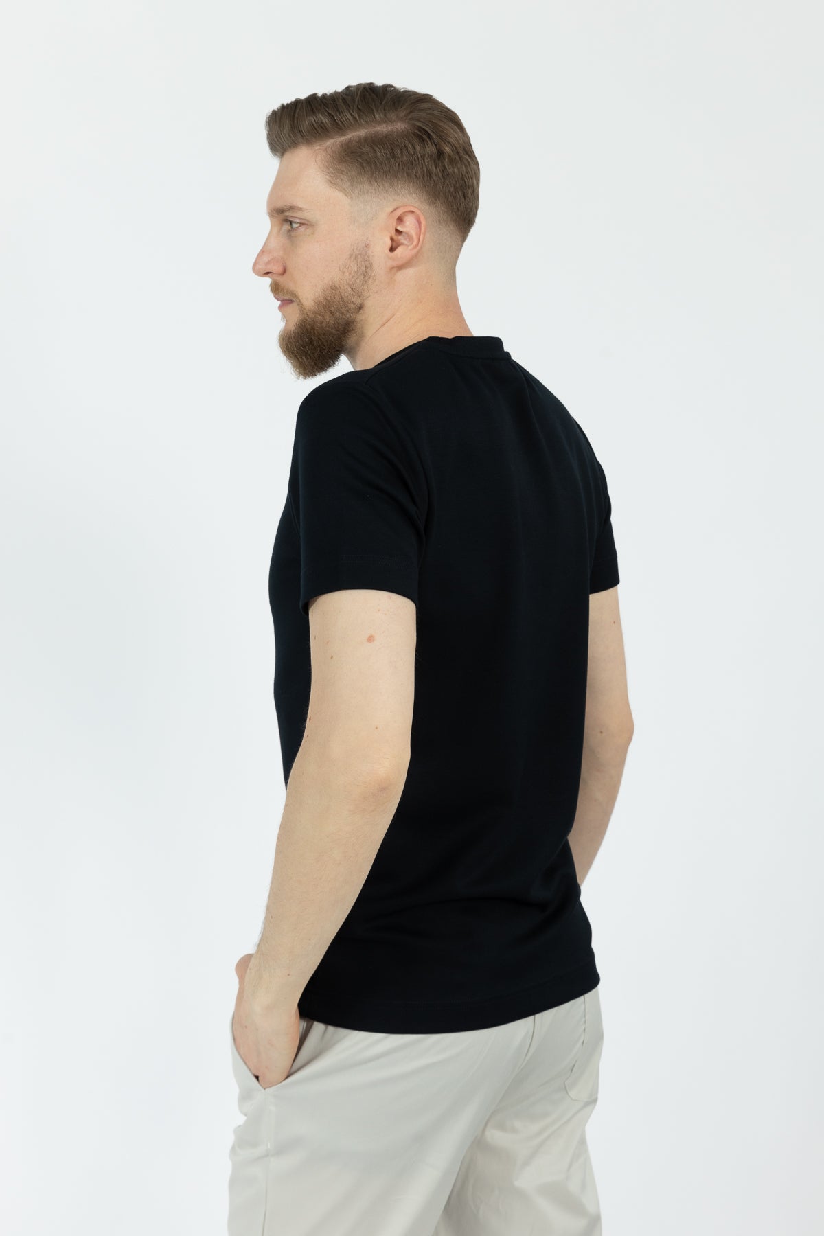 TRICOU SLIM FIT TWN  - Bleumarin