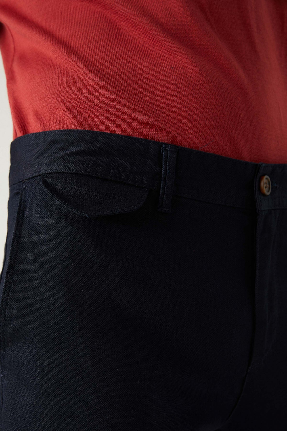 PANTALONI CHINO SLIM FIT TWN  - Bleumarin