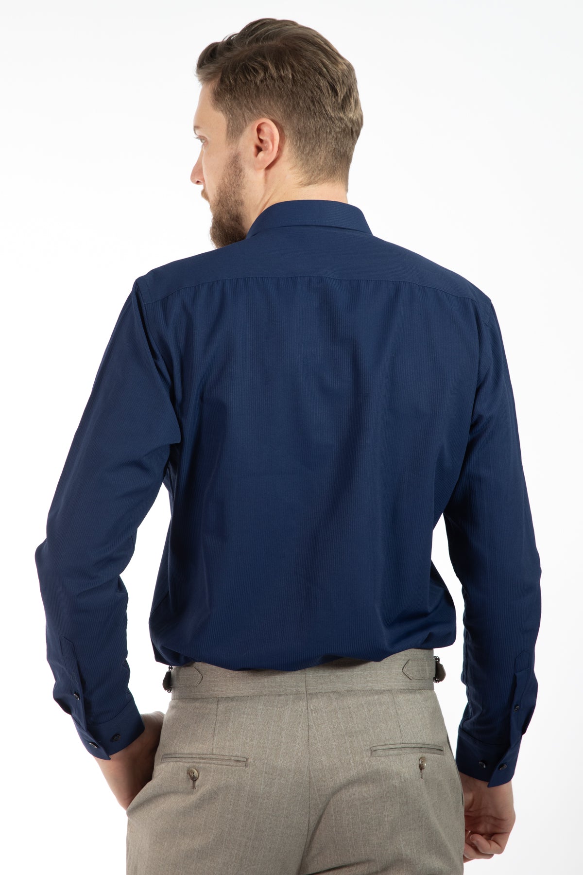 CAMASA SLIM FIT TWN  - Bleumarin