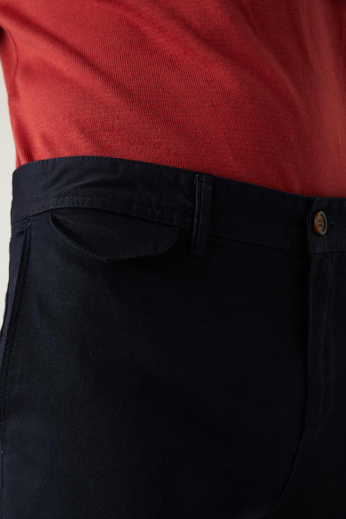 PANTALONI CHINO SLIM FIT TWN  - Bleumarin