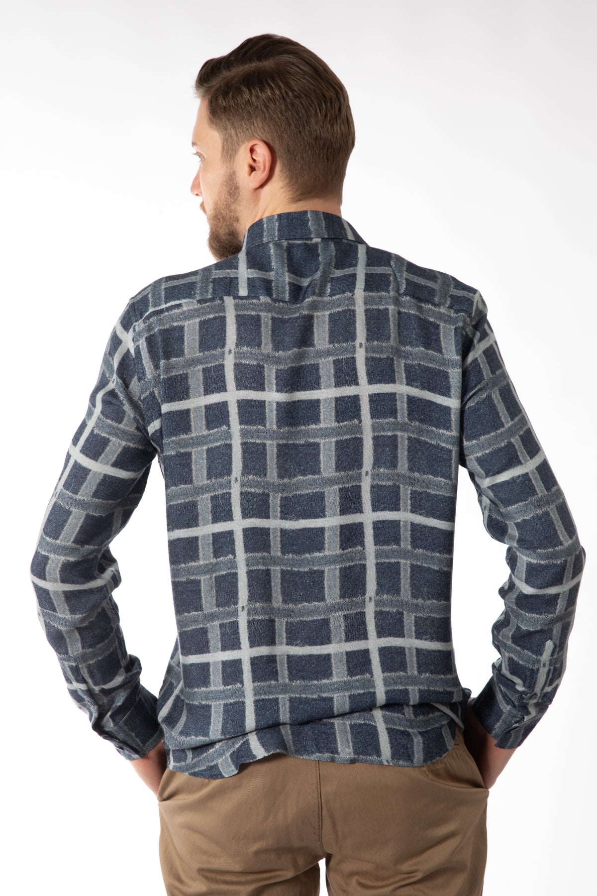 CAMASA CASUAL SLIM FIT TWN  - Bleumarin