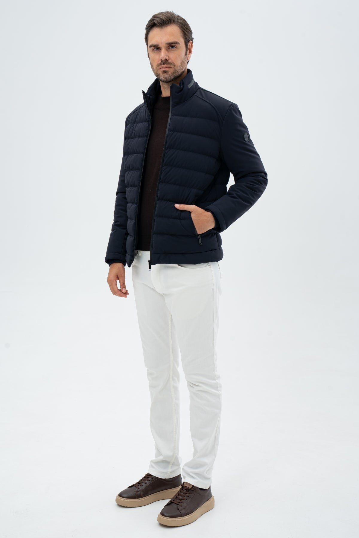 GEACA RELAXED FIT TWN  - Bleumarin