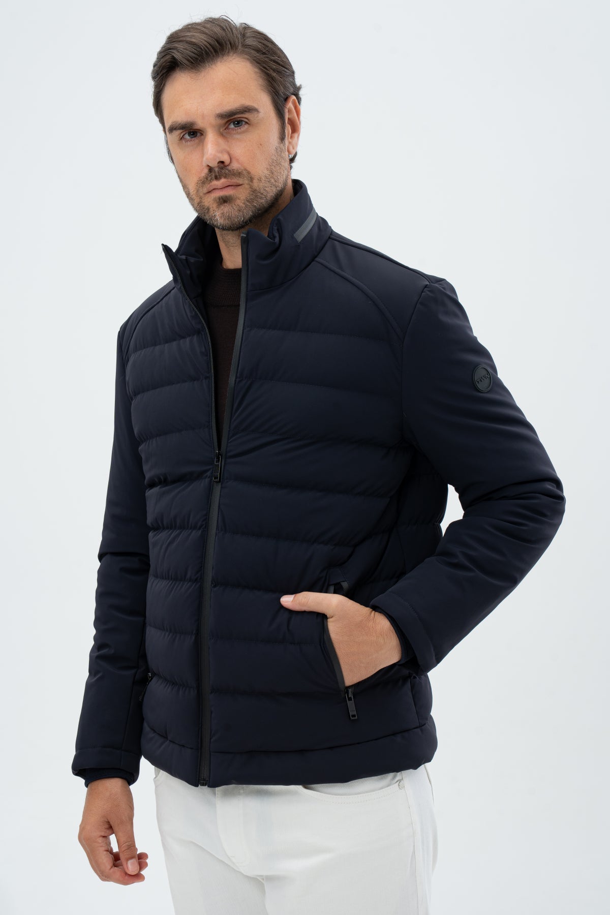 GEACA RELAXED FIT TWN  - Bleumarin