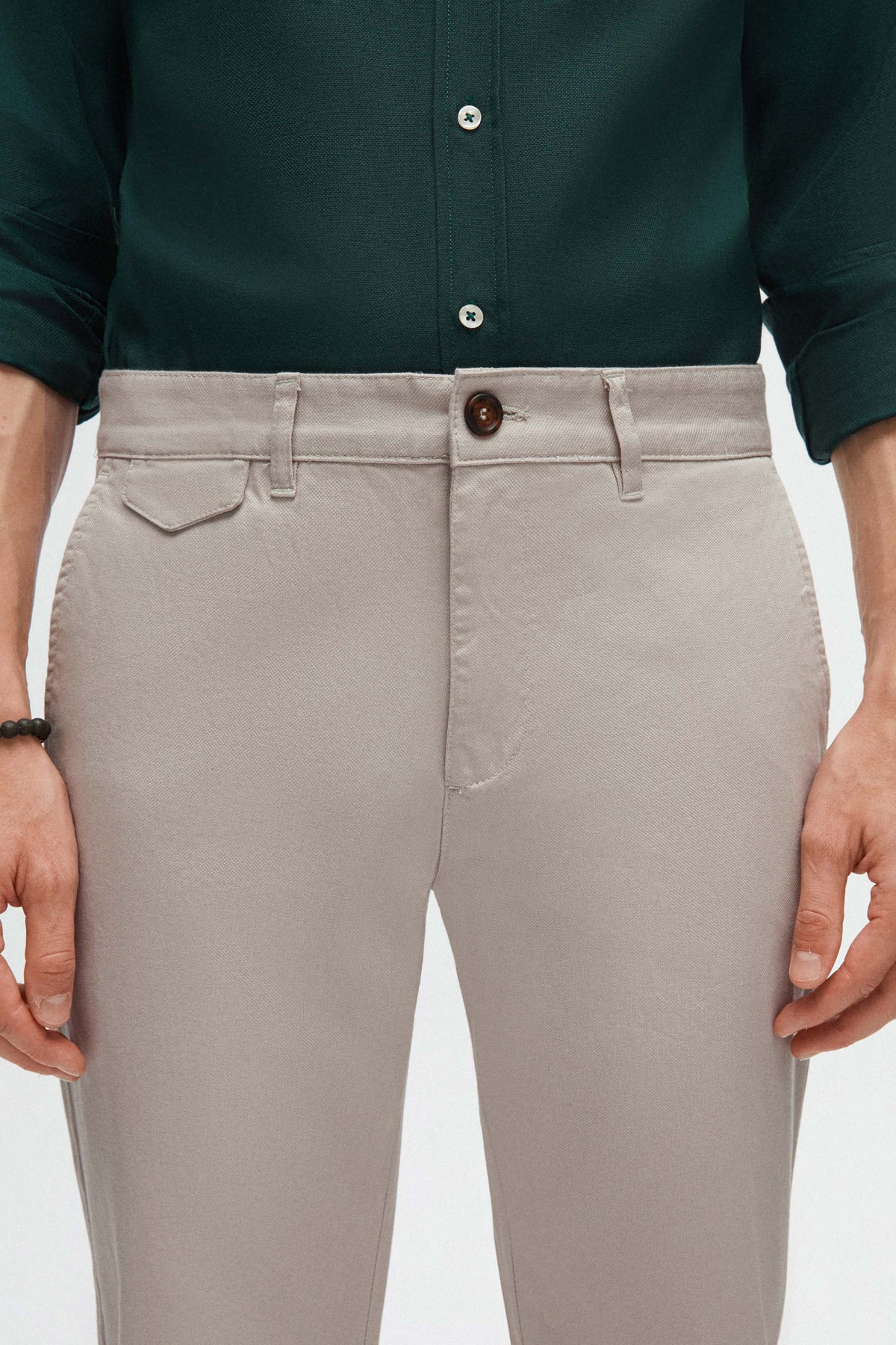 PANTALONI CHINO SLIM FIT TWN  - Bej