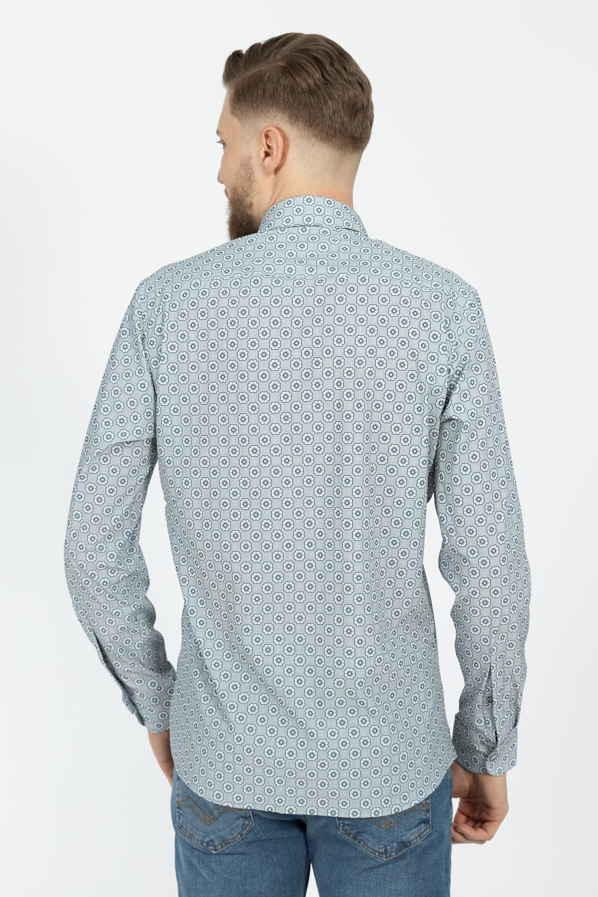 CAMASA CASUAL SLIM FIT TWN  - Piatră
